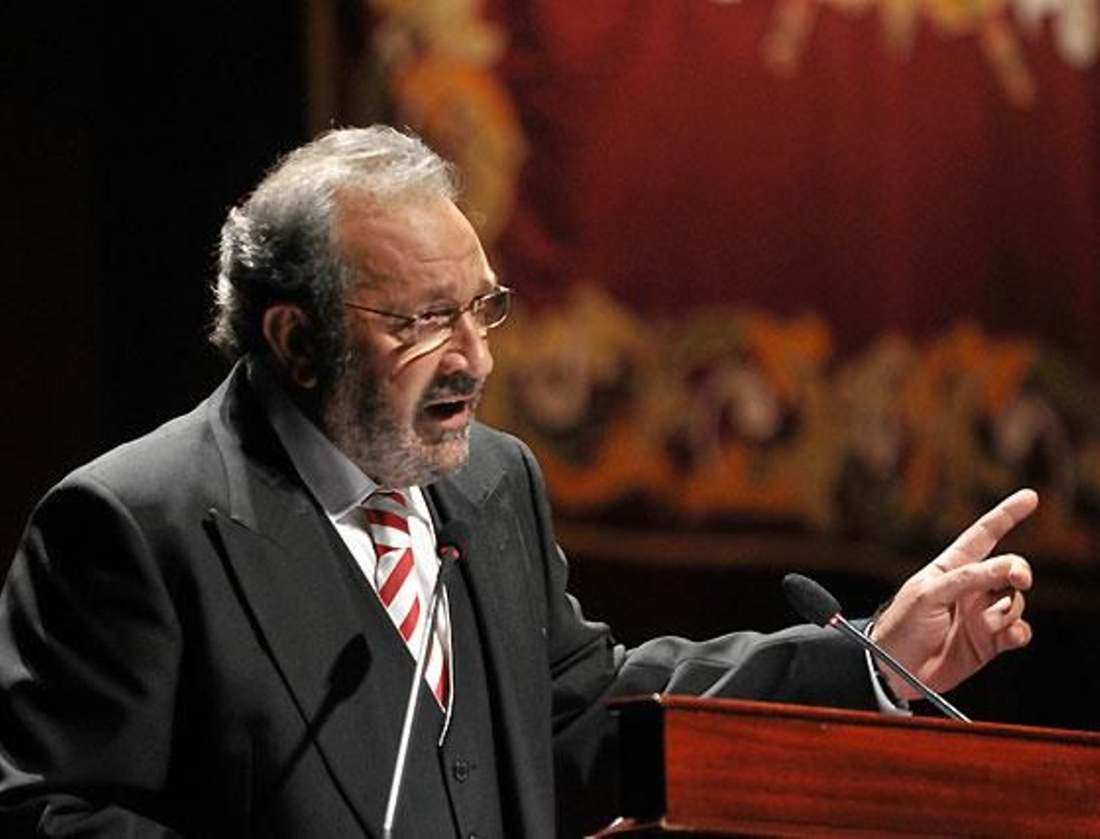 Antonio García Barbeito, durante el Pregón.

Foto: Manuel Gómez