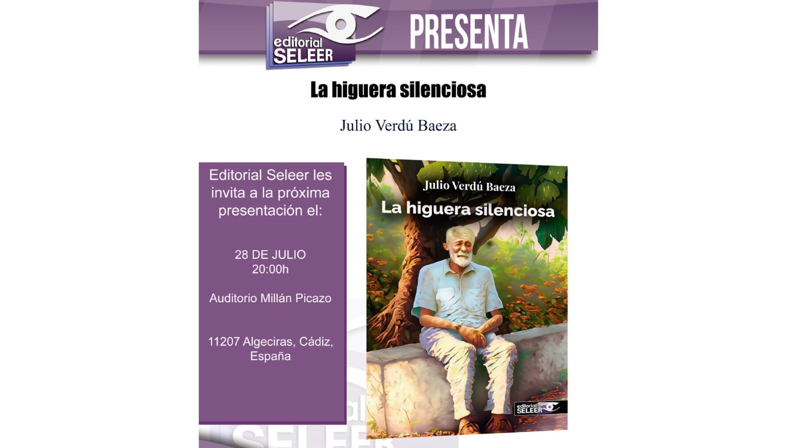 La promo de la presentación de 'La higuera silenciosa'.