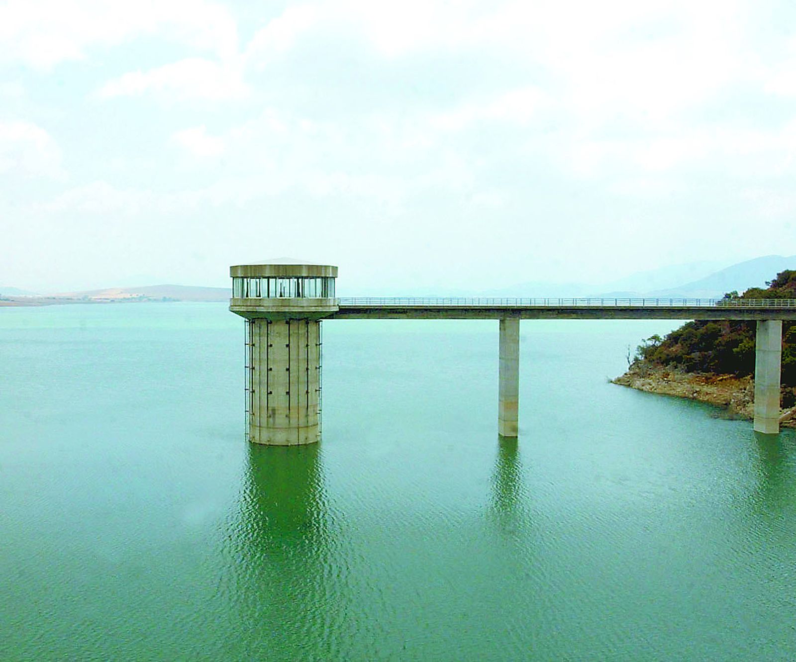 Imagen de archivo del pantano de Guadalcacín II.