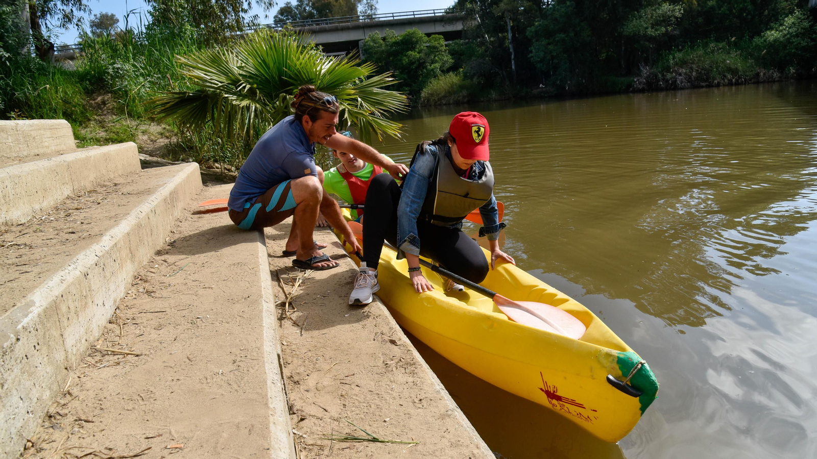 Ruta en kayak por El Palmones