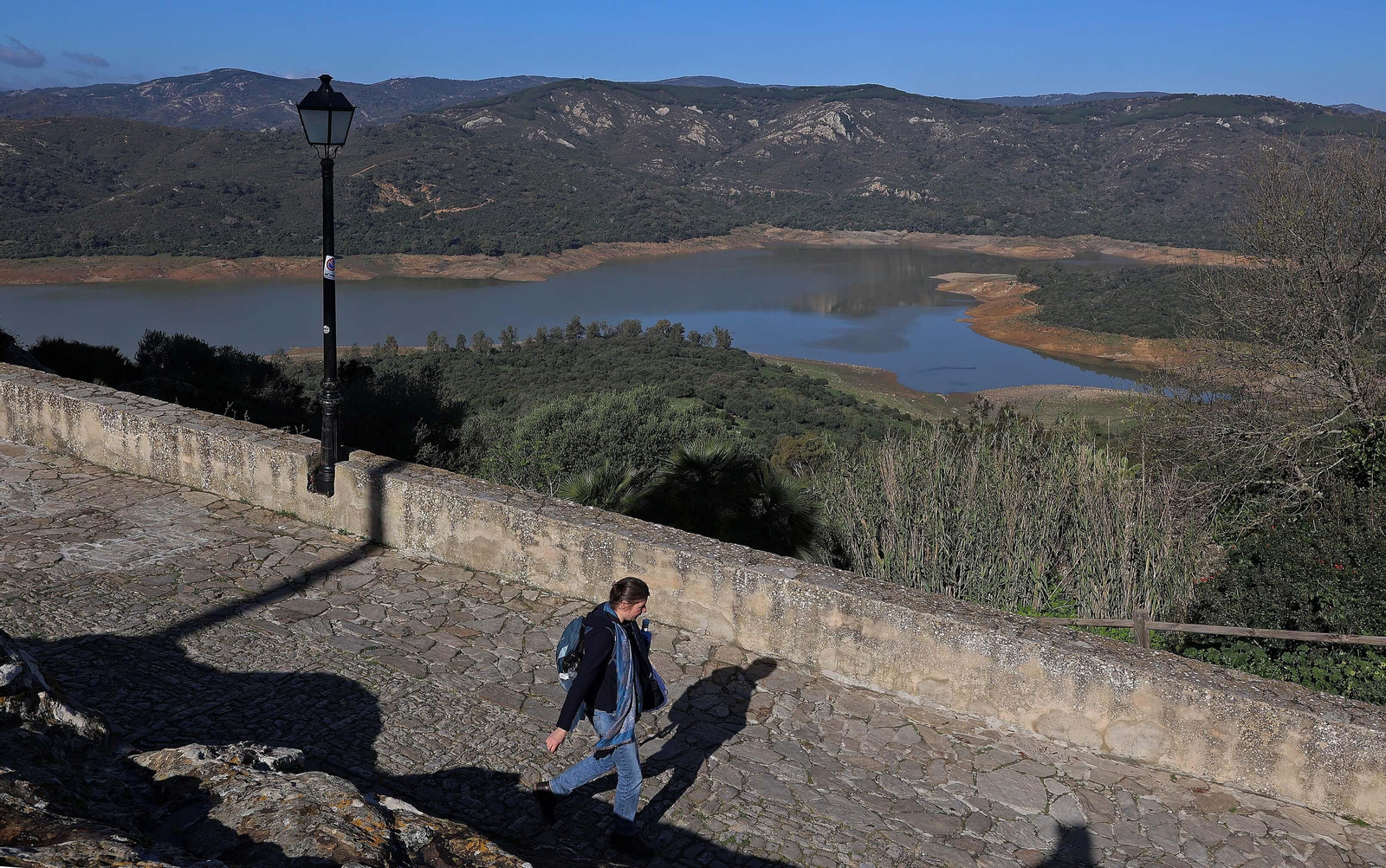 Imágenes del estado actual de los pantanos del Campo de Gibraltar