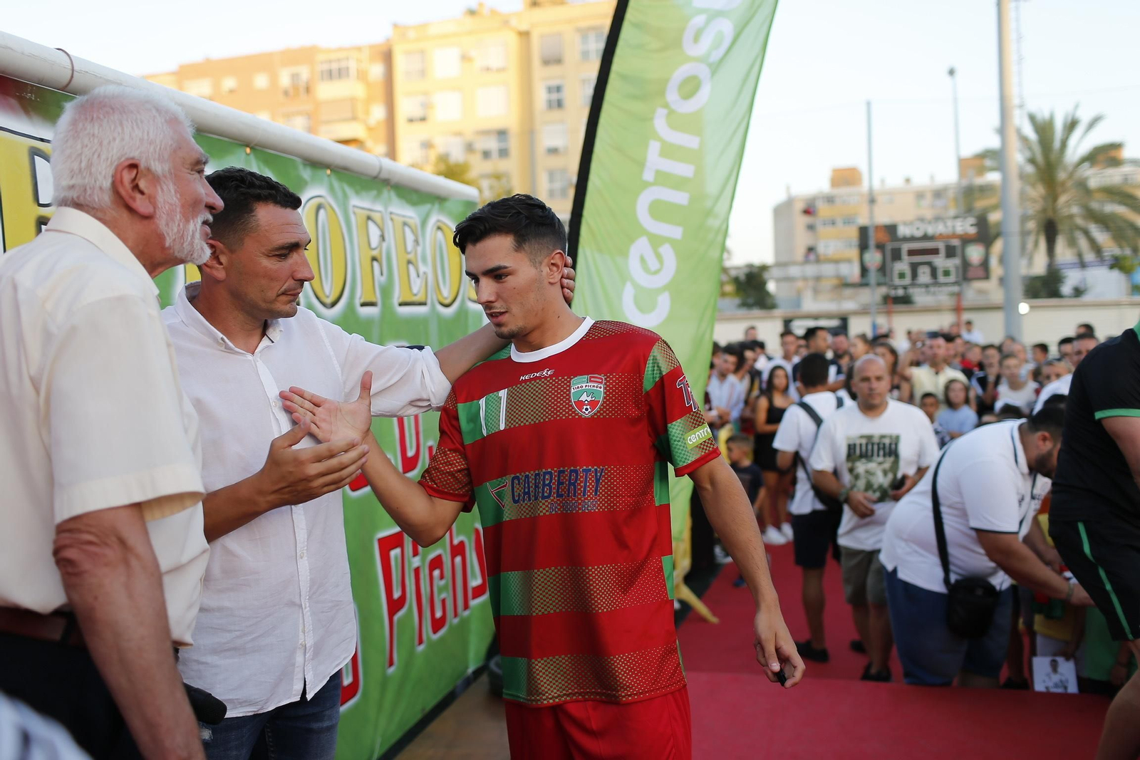 Las fotos de Brahim Díaz, jugador del Real Madrid, en el Tiro Pichón