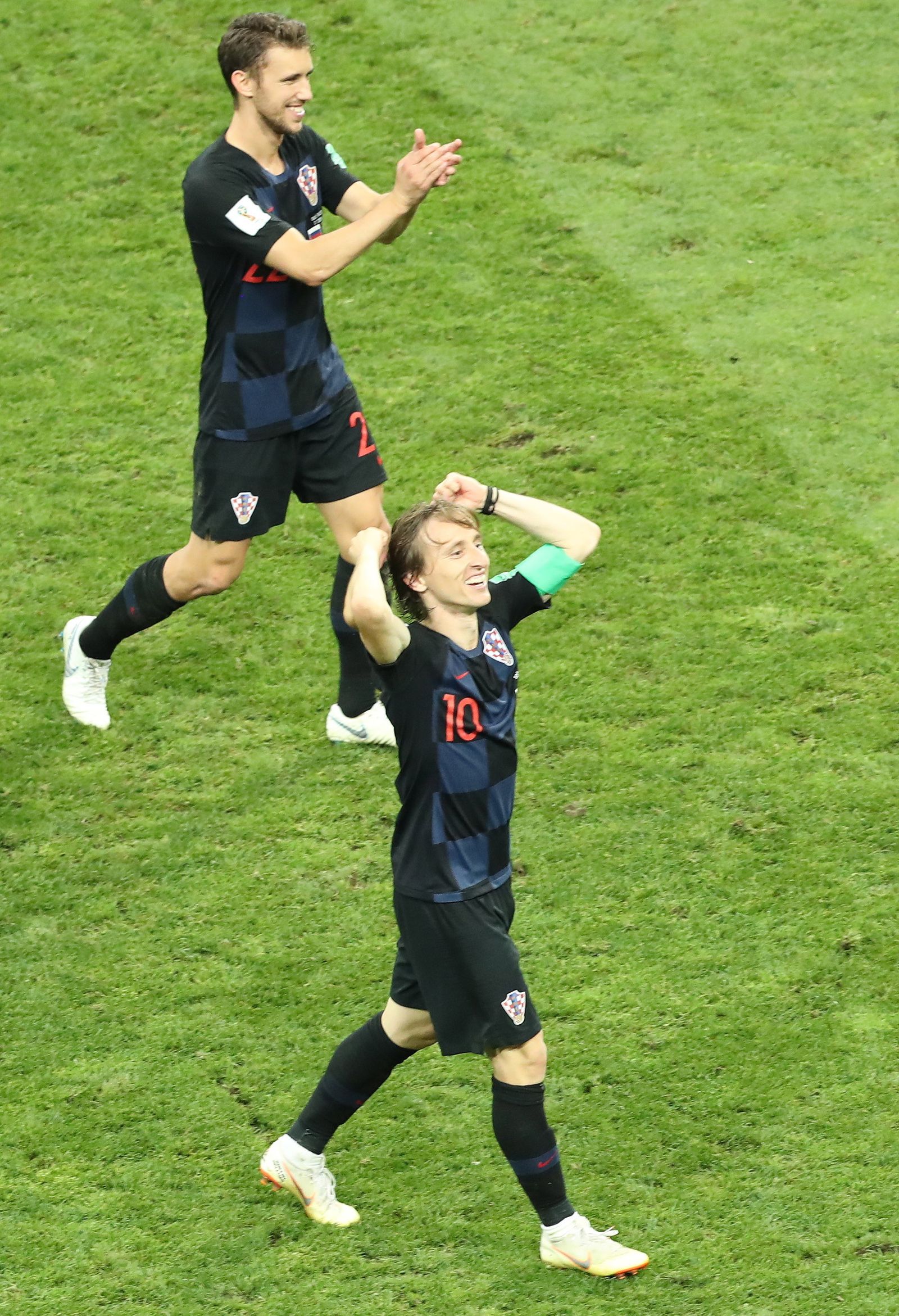 Las imágenes del Rusia-Croacia