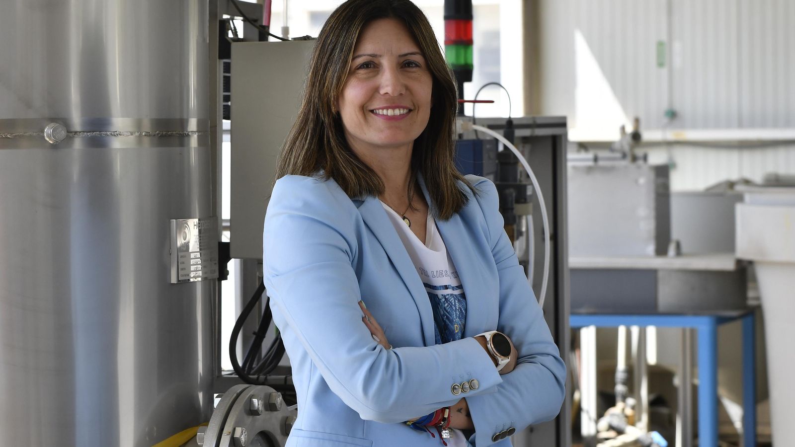 Isabel Oller, investigadora de la Unidad de Tratamientos Solares de Aguas.