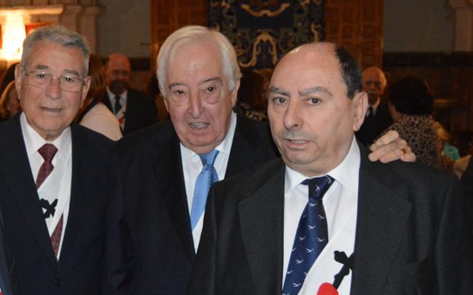 Guillermo Dellepiane, José María González y Julio Molina Font.

Foto: Ignacio Casas de Ciria