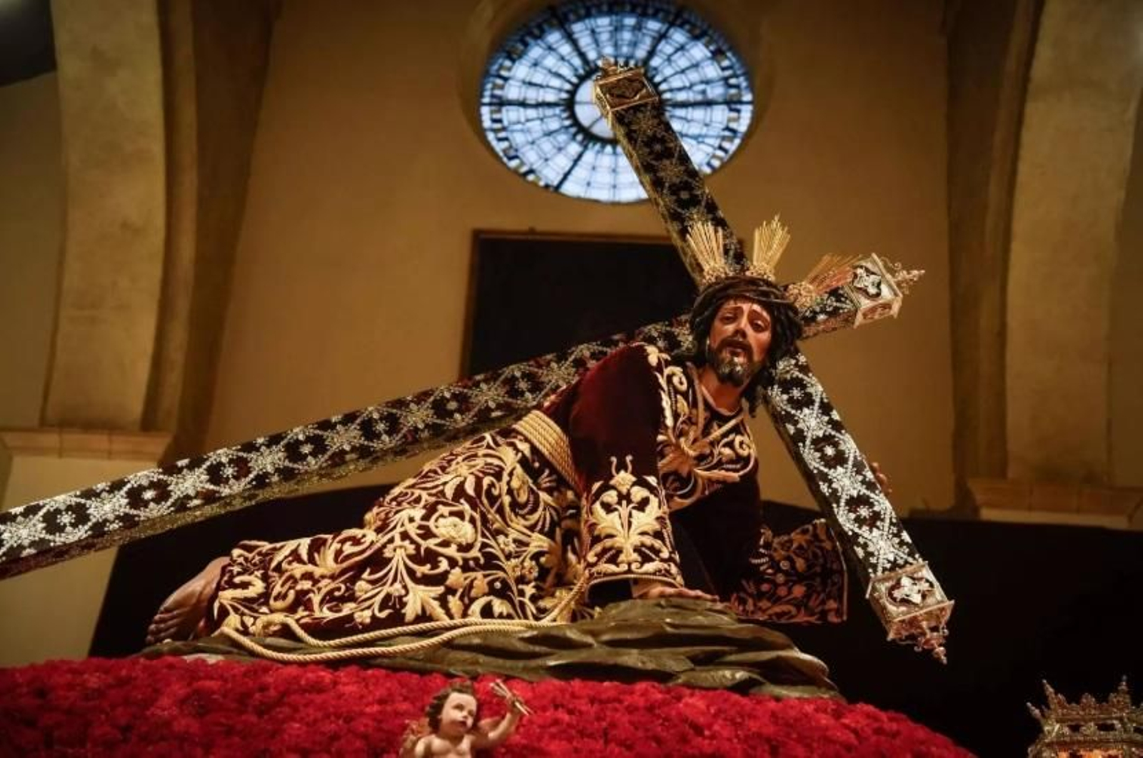 El Señor de las Penas, una sobrecogedora obra del siglo XVII atribuida al círculo de Roldán