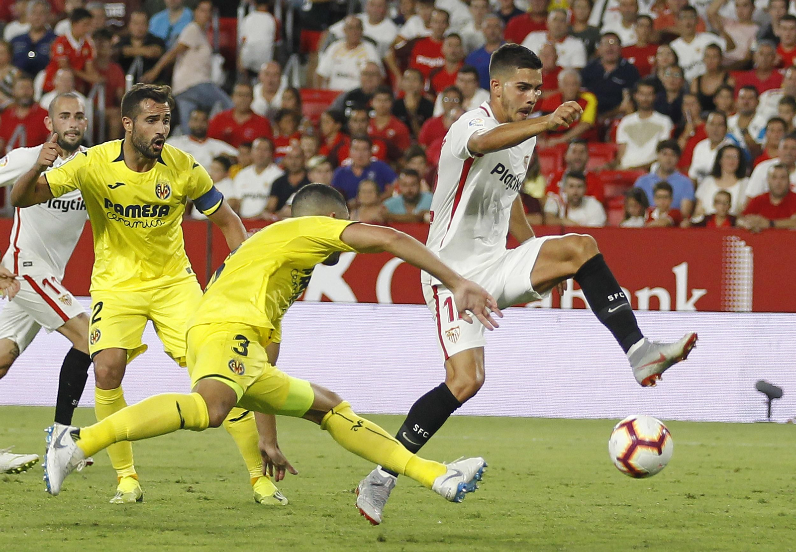 Las imágenes del Sevilla-Villarreal