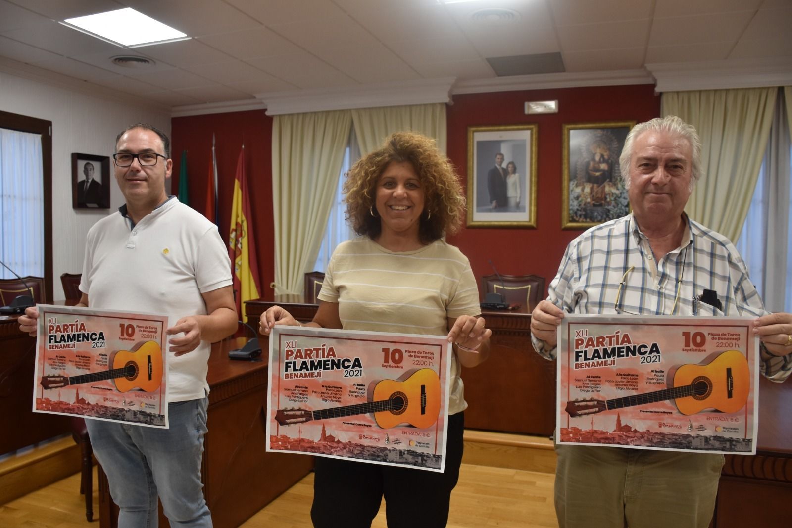 Presentación de la Partía Flamenca de Benamejí.