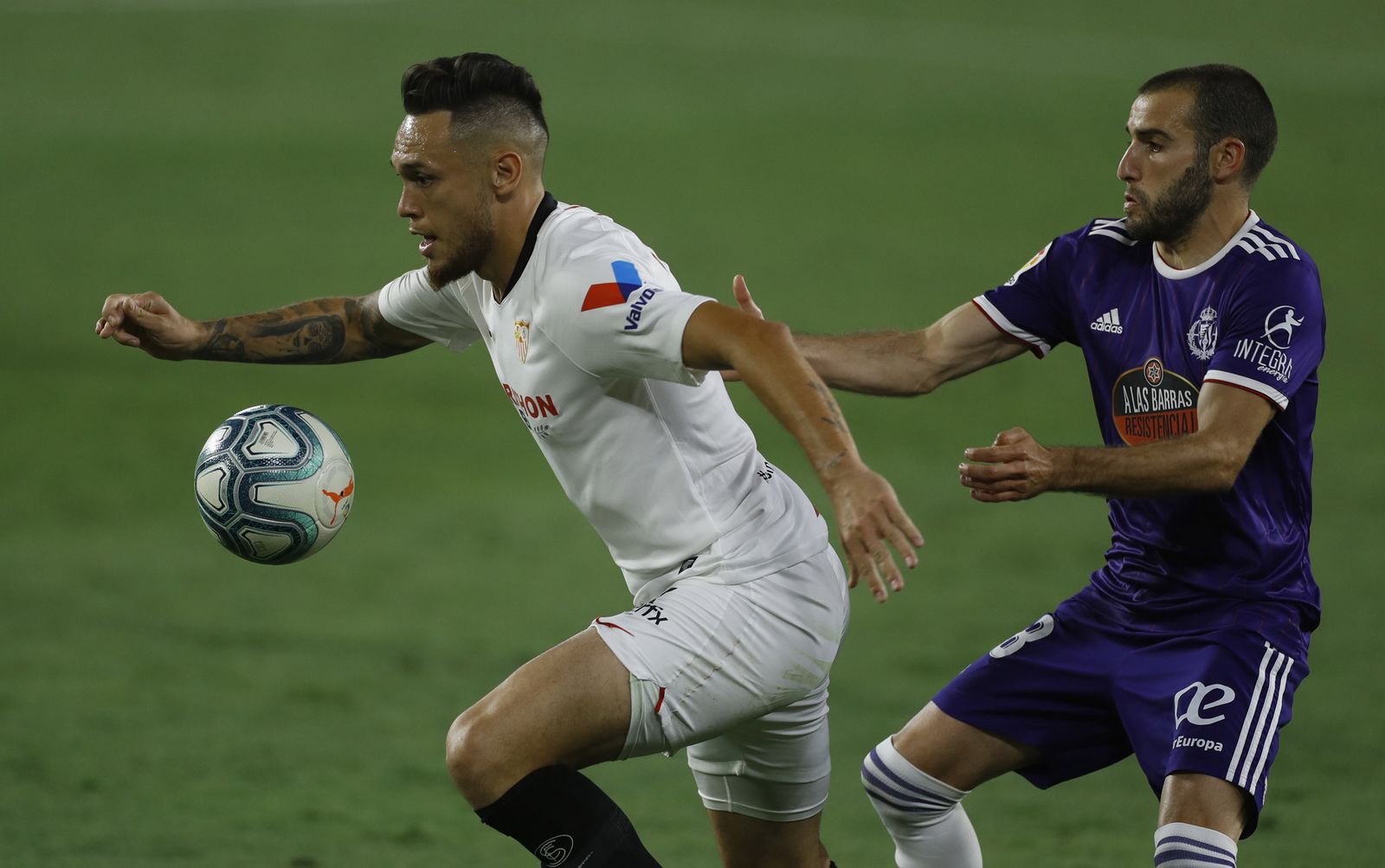 Las imágenes del Sevilla-Valladolid