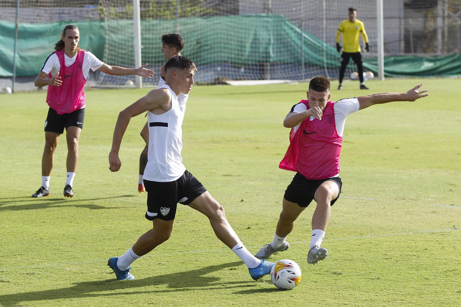 Las fotos del partido entre el Málaga y el Atlético Malagueño