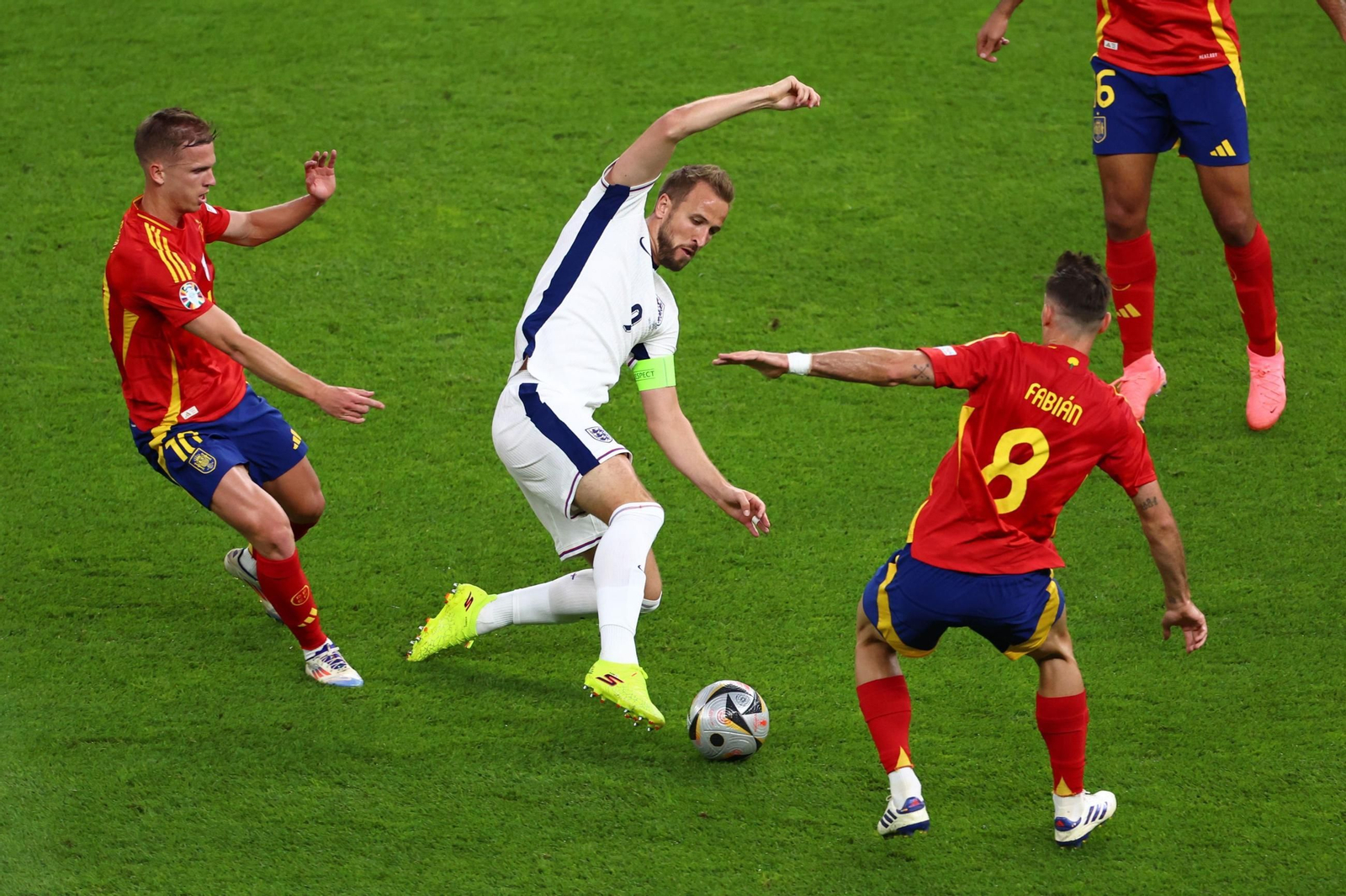 Las mejores fotos de la final España - Inglaterra