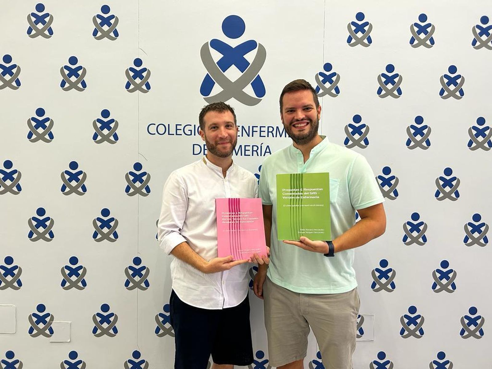 Kike Vázquez y Pablo Navarro, autores del libro.