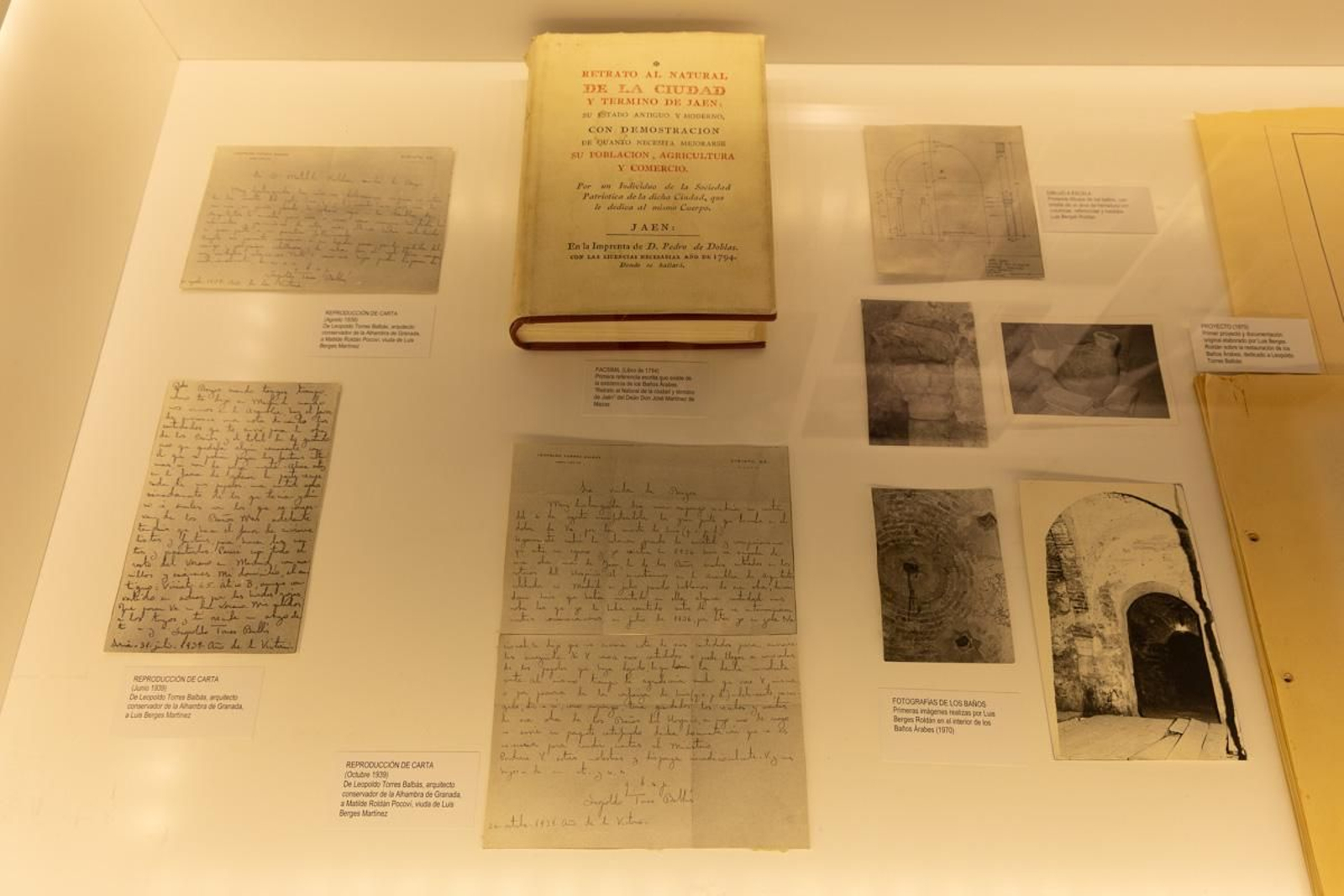 Inauguración la muestra "Los Baños Árabes de Jaén: Historia de un descubrimiento y su restauración. 40 años del Premio Europa Nostra"