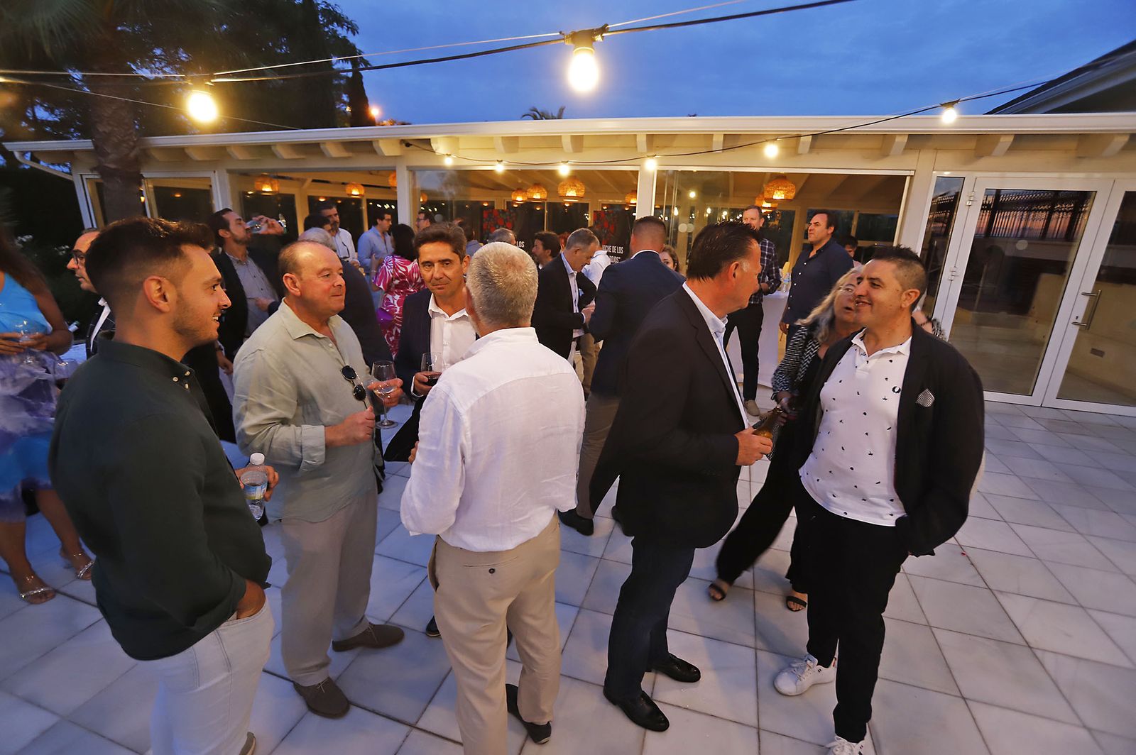 Imágenes de la recepción en la "Noche de los Frutos Rojos"