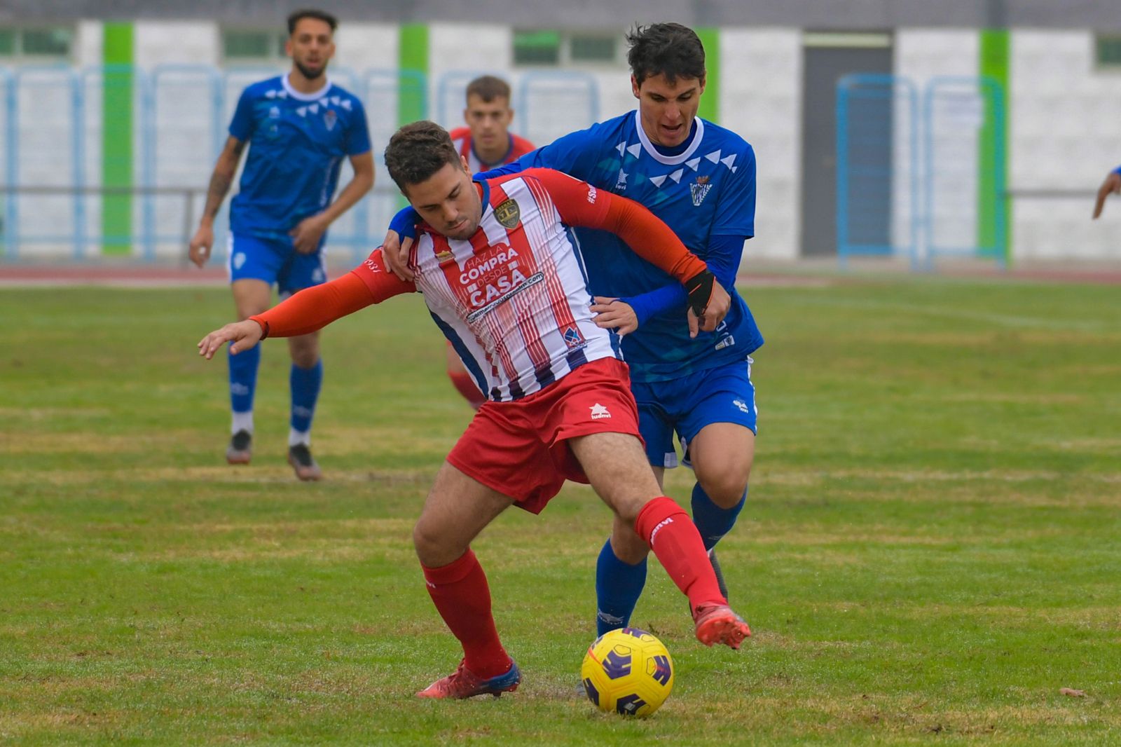 Acción del choque de hace unas semanas entre Maracena y Arenas