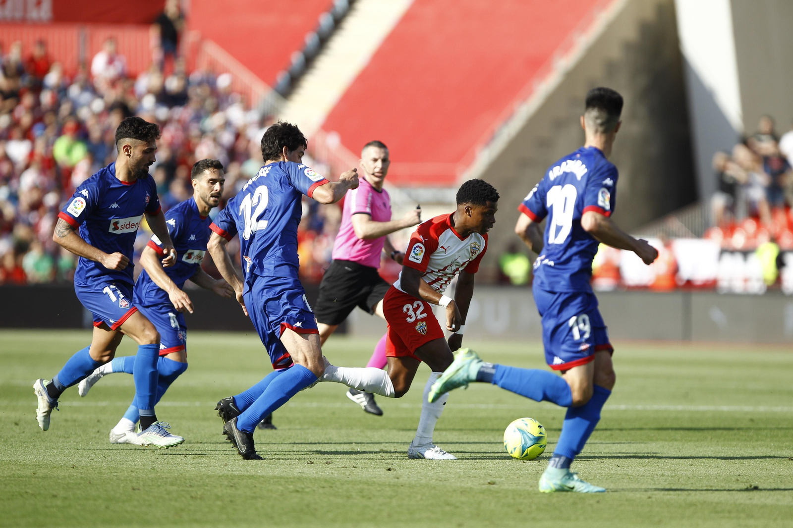 Imágenes del partido U.D. Almería-S.D. Amorebieta