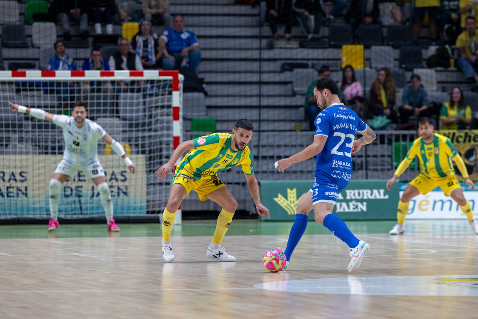 La victoria copera del Jaén FS sobre Quesos El Hidalgo Manzanares