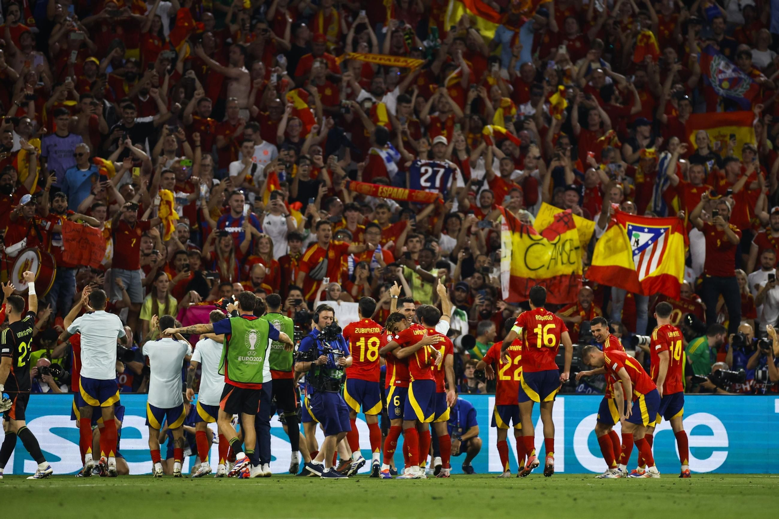 Las mejores imágenes del España - Francia