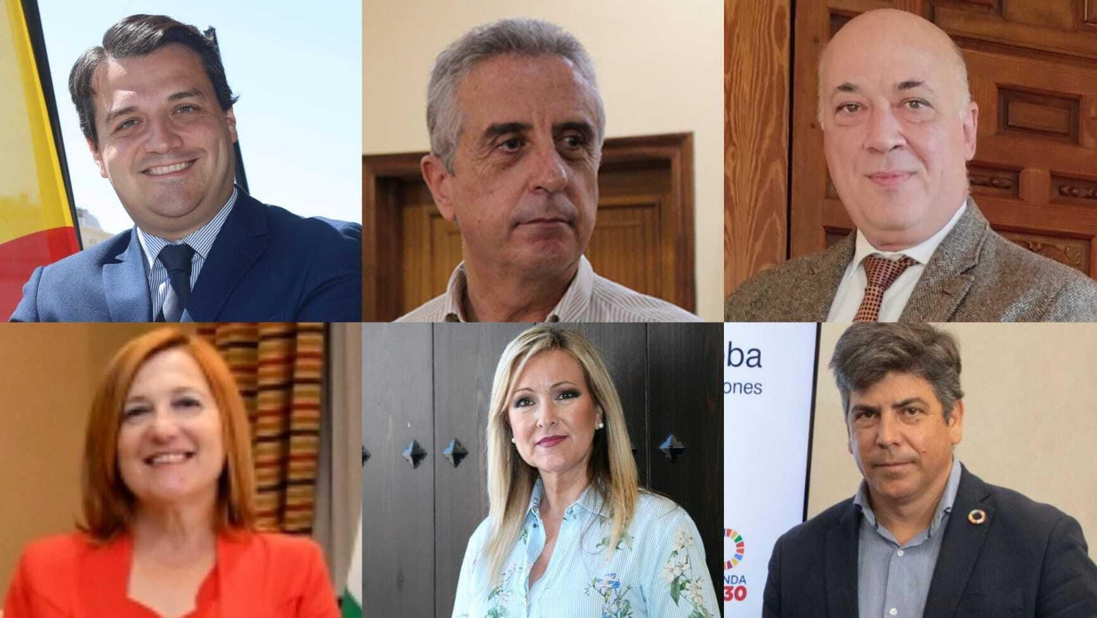 Bellido, Pérez, Ruiz, Caro de la Berrara, Alba y Llamas.