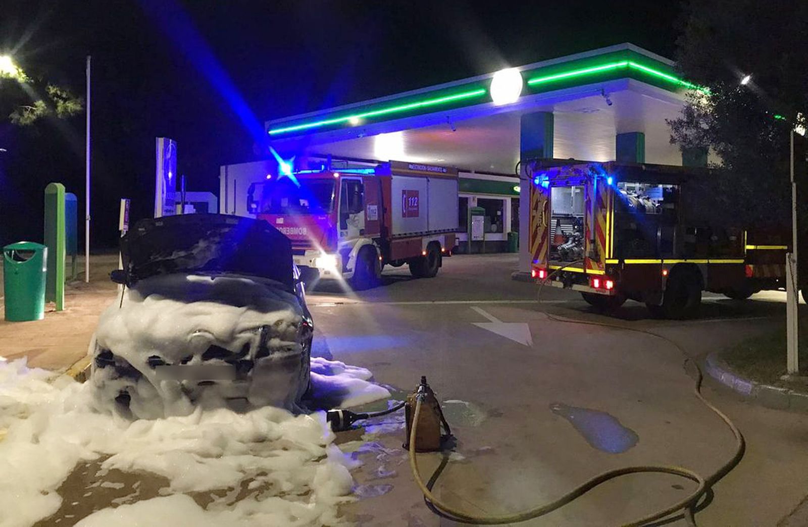 Estado en el que ha quedado el coche siniestrado