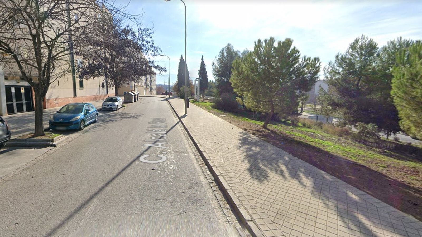 Calle Alcalá la Real, ahora.