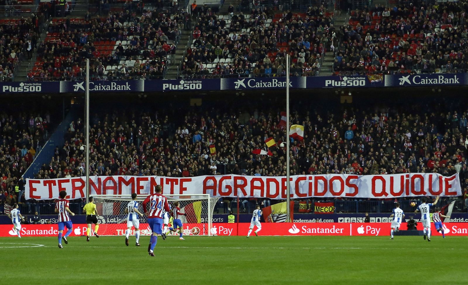 El Atlético-Espanyol, en imágenes