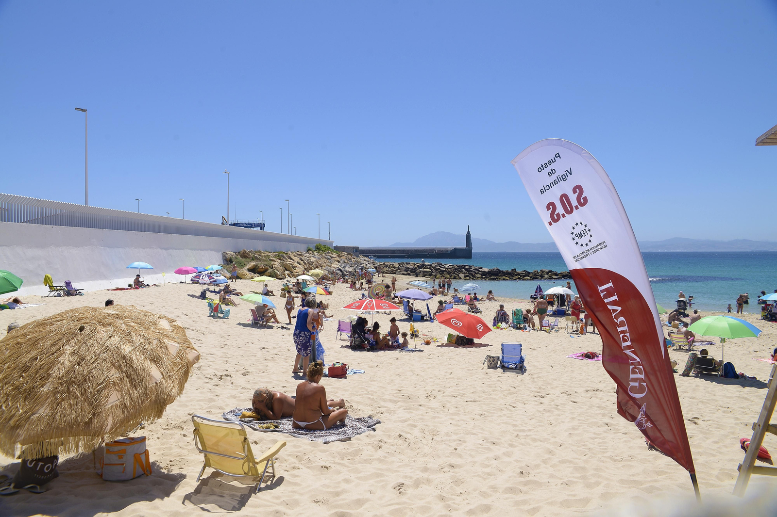 Fotos de las playas de Tarifa en el fin e semana