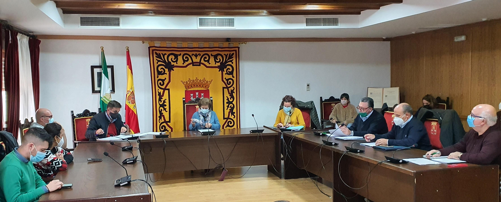 Pleno del Ayuntamiento de Almodóvar del Río.