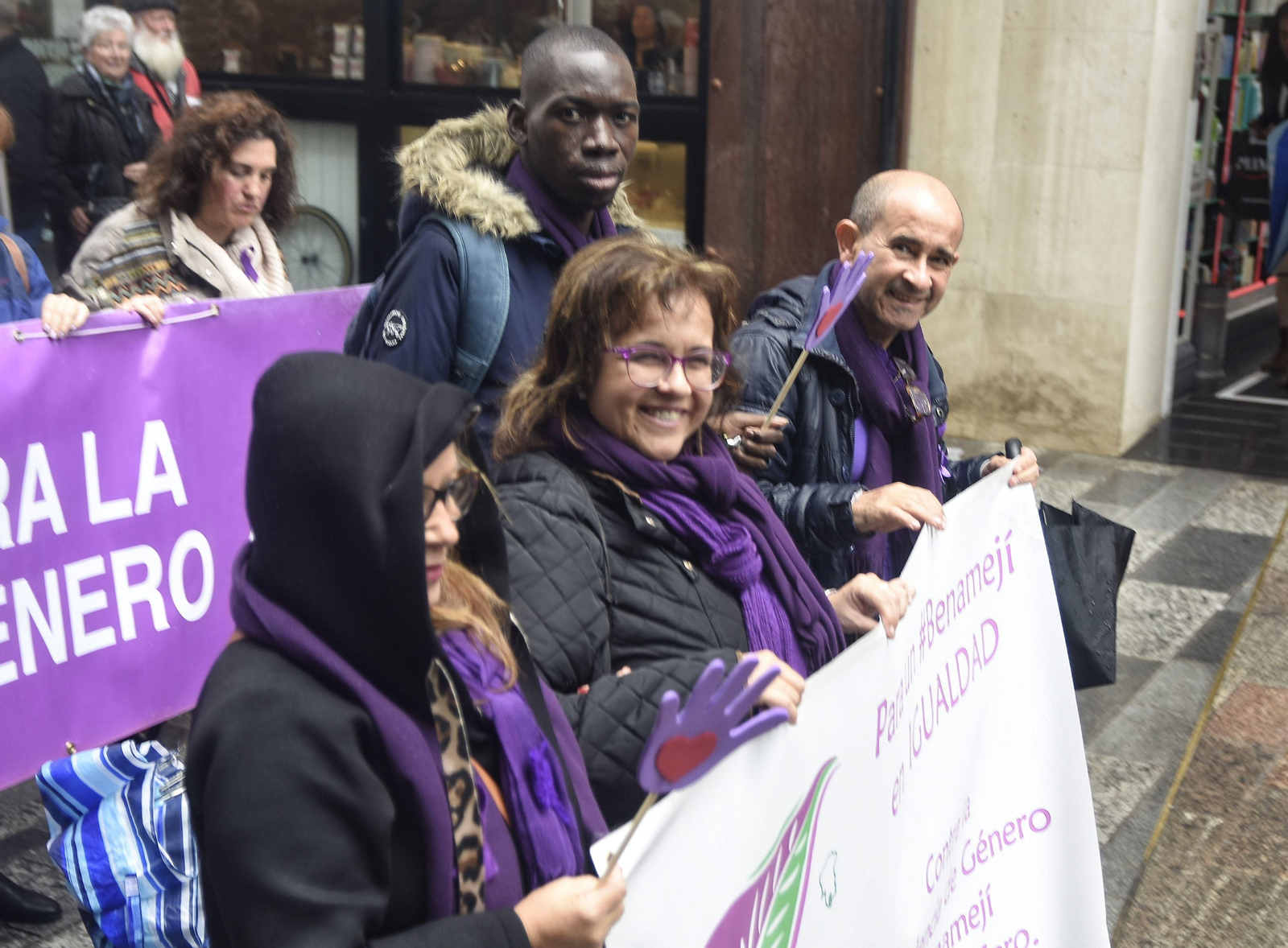 Las imágenes de la manifestación contra la violencia de género