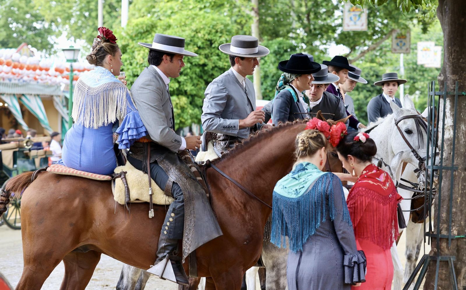 Ambiente de jueves de Feria
