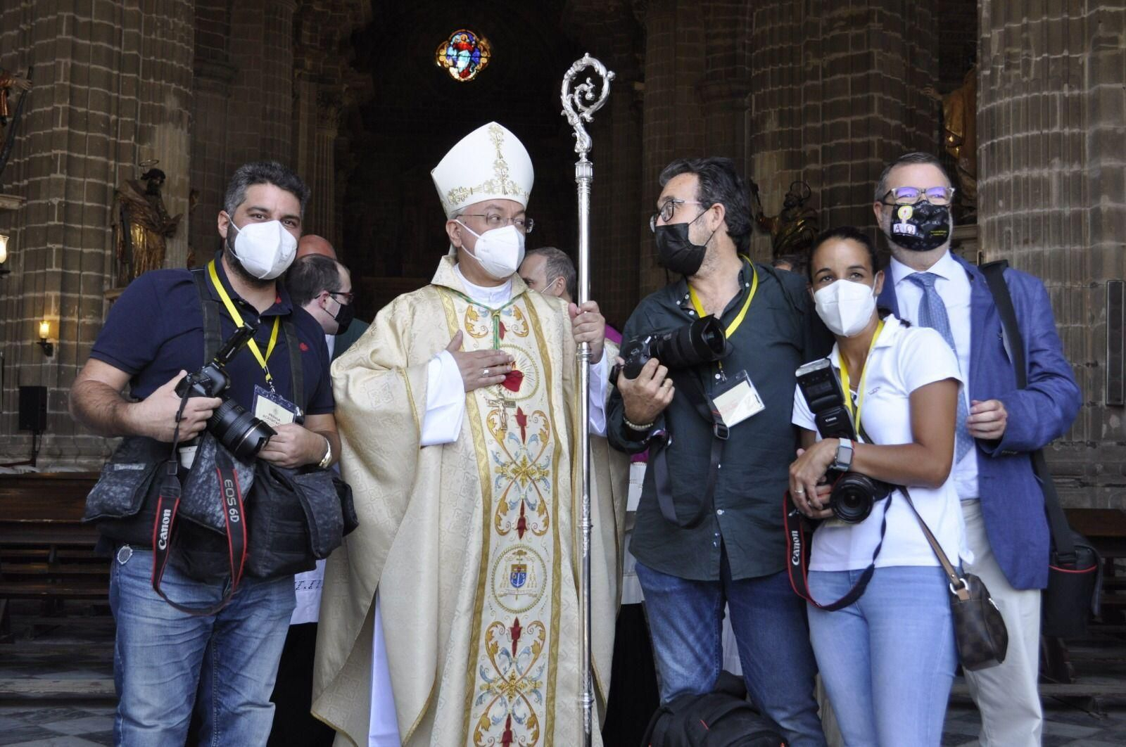 Imágenes de la toma de posesión del obispo de Asidonia Jerez
