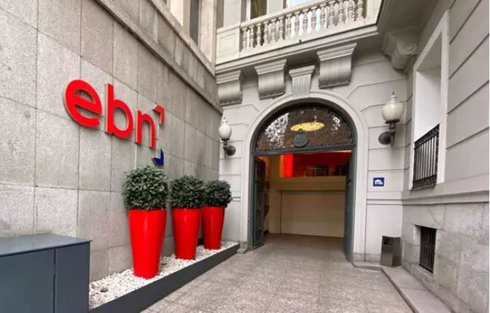 Oficina deEBN Banco.