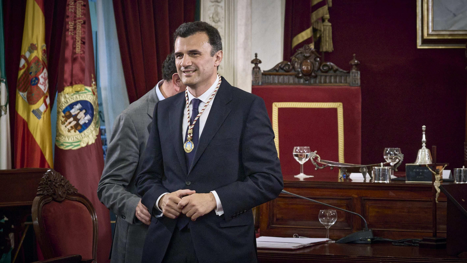 Pleno de  investidura de Bruno García.