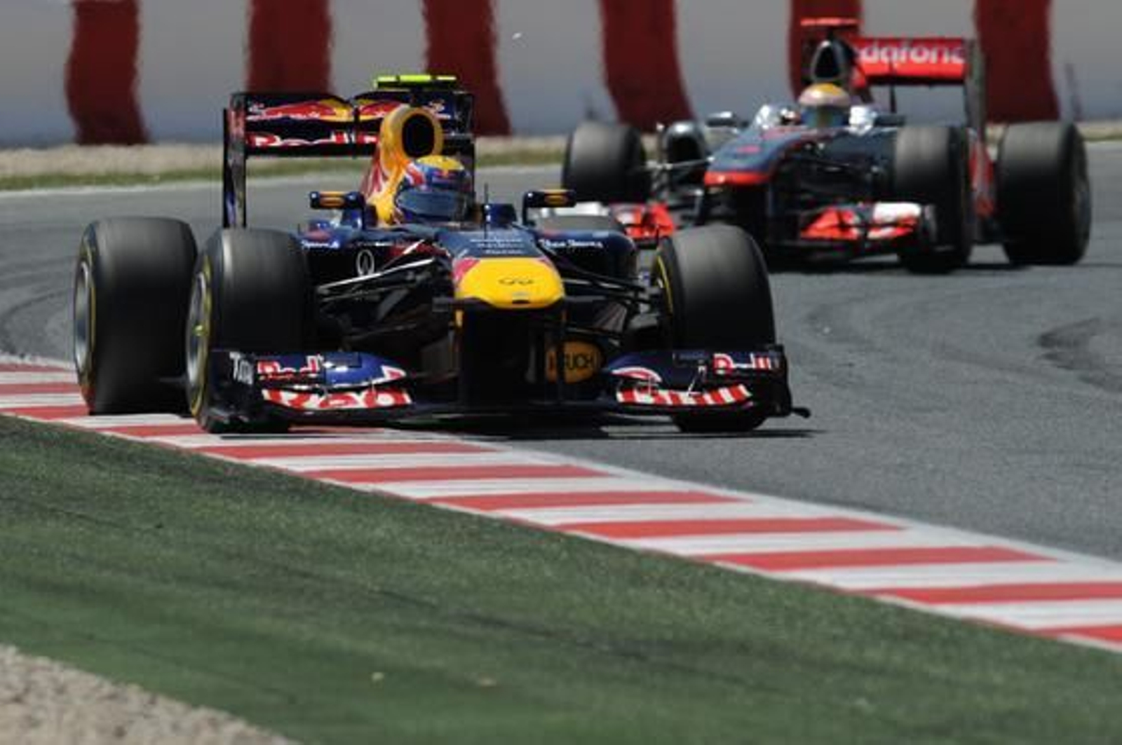 Vettel vuelve a ganar en Montmeló. Alonso acaba quinto.

Foto: AFP