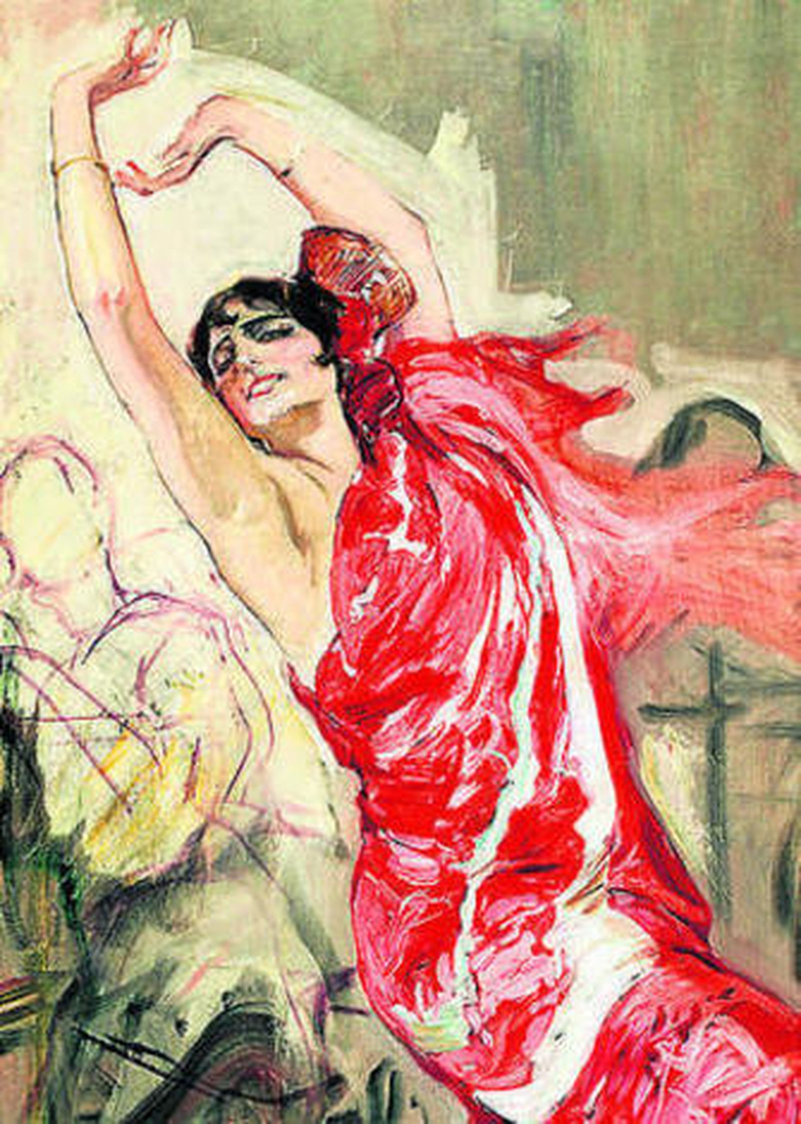 'Bailaora flamenca', 1914.