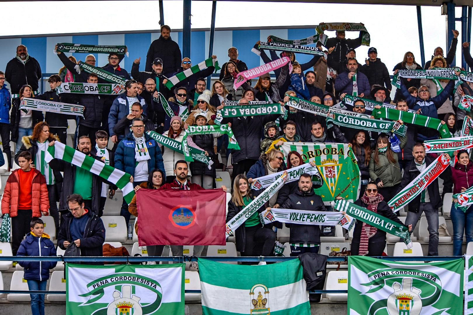 Las fotos de la afición del Córdoba CF en Talavera