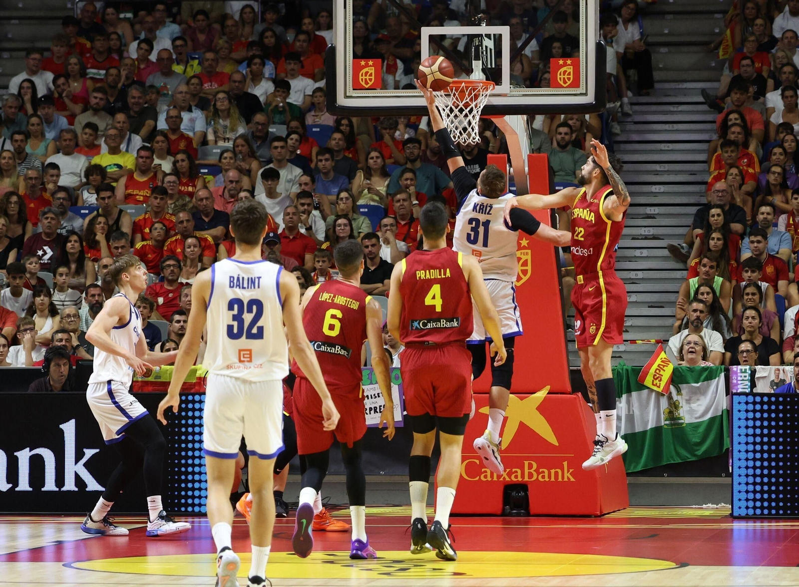 España-República Checa, en fotos