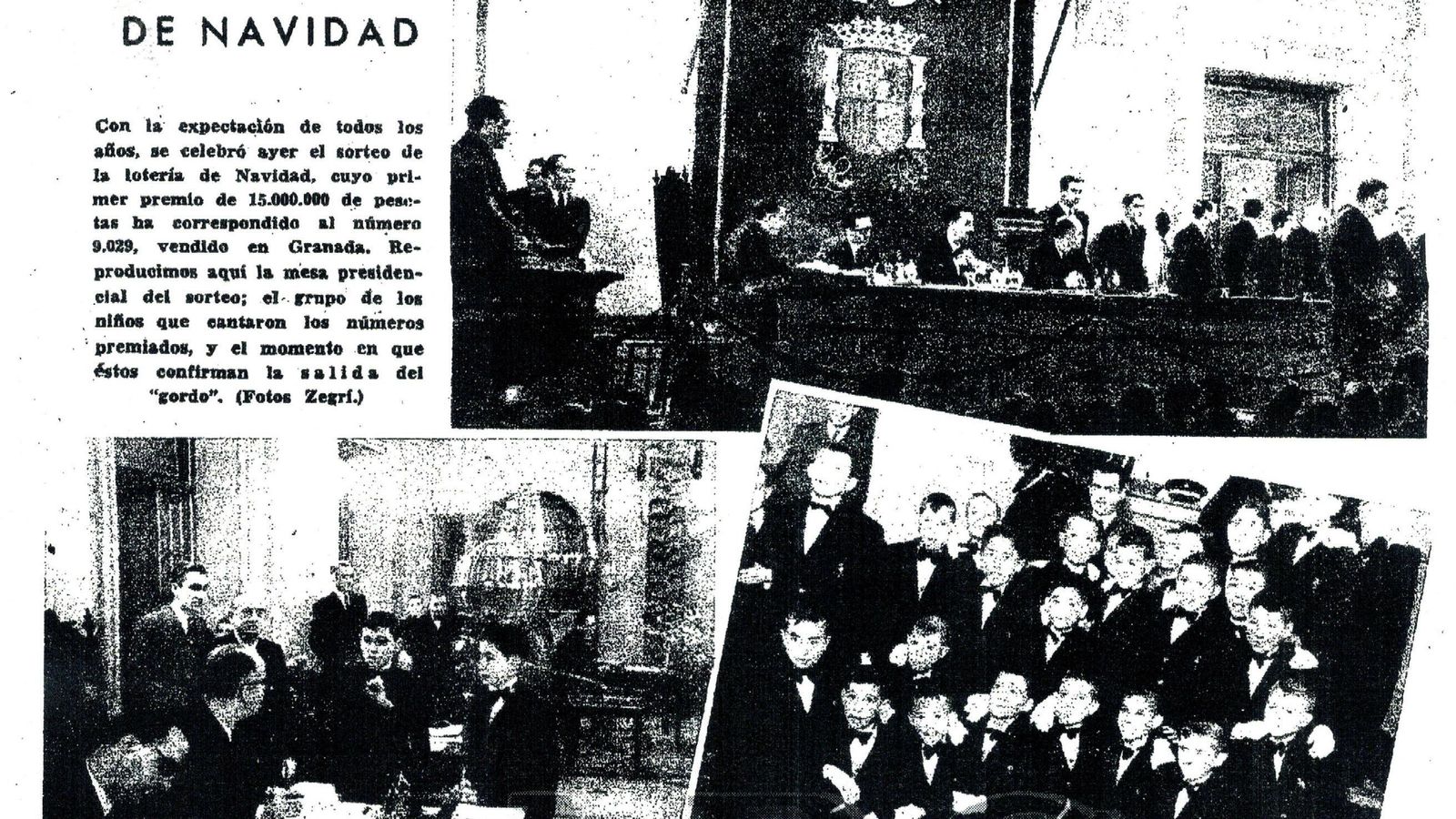 Niños de San Ildefonso.