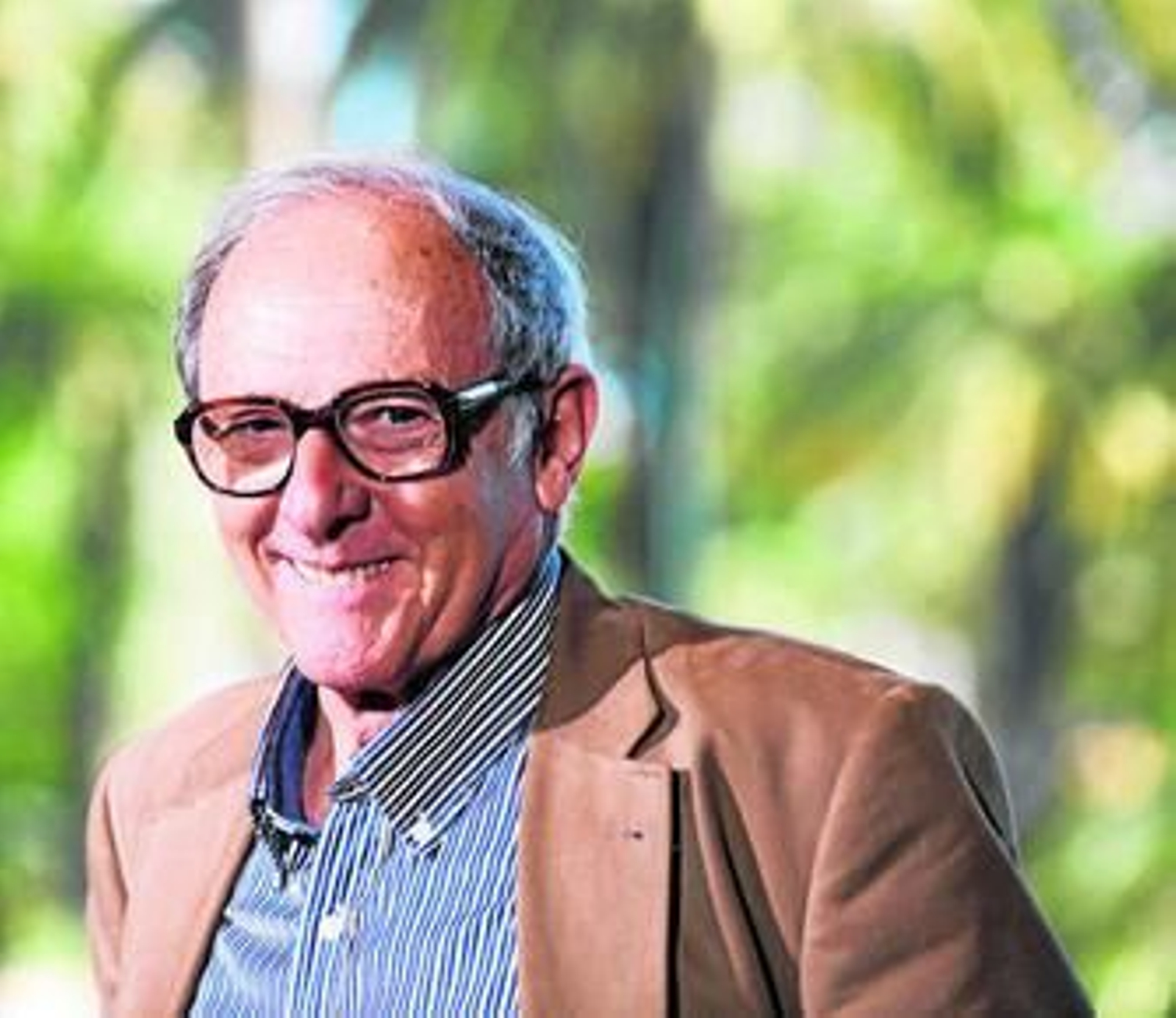 Emilio Gutiérrez Caba (Valladolid, 1942), ayer, en Málaga.