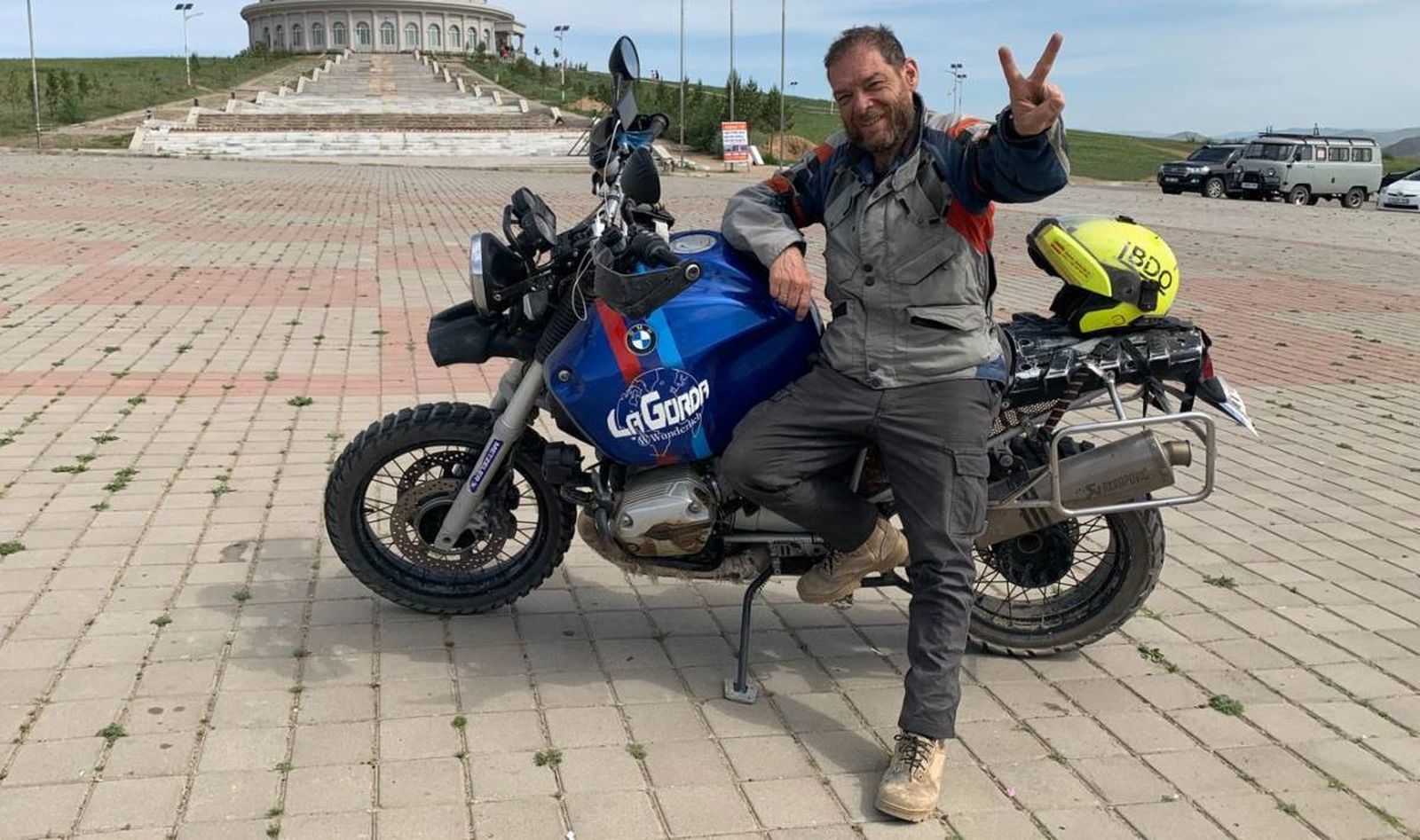 Miquel Silvestre en una foto de sus viajes