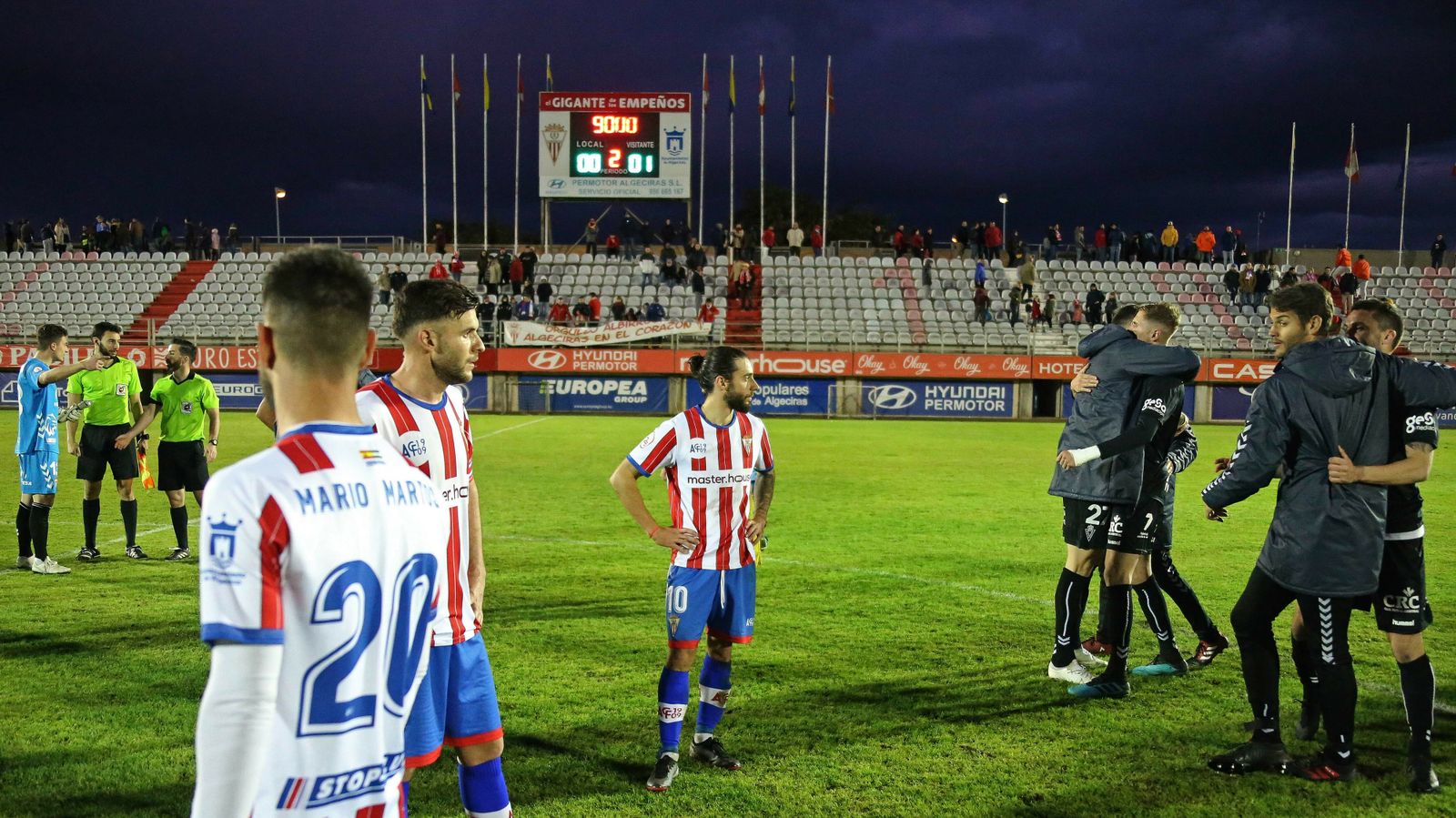 Las mejores fotos del Algeciras - Murcia
