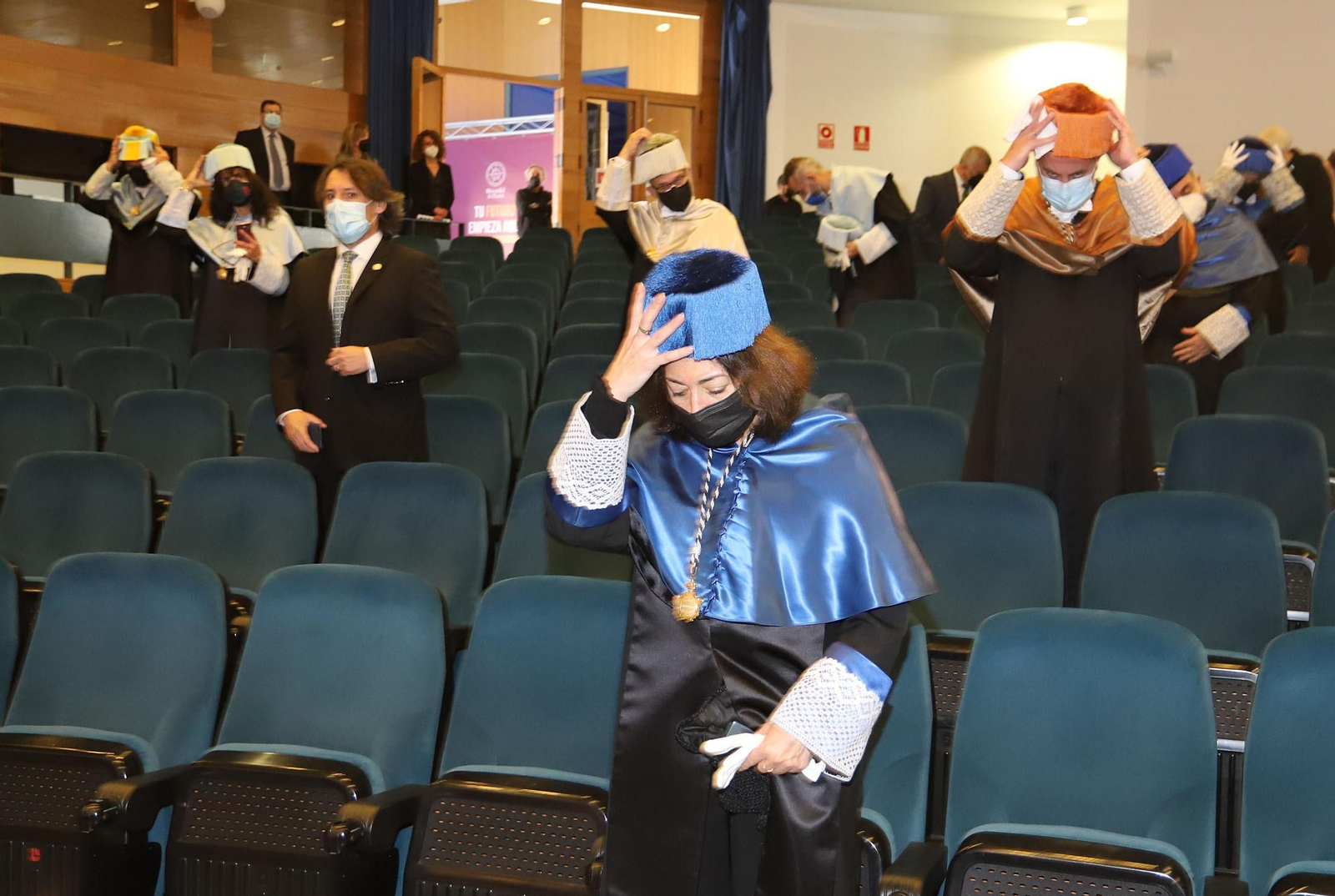 Imágenes del acto en la Universidad de Huelva del 33º aniversario del 3-M