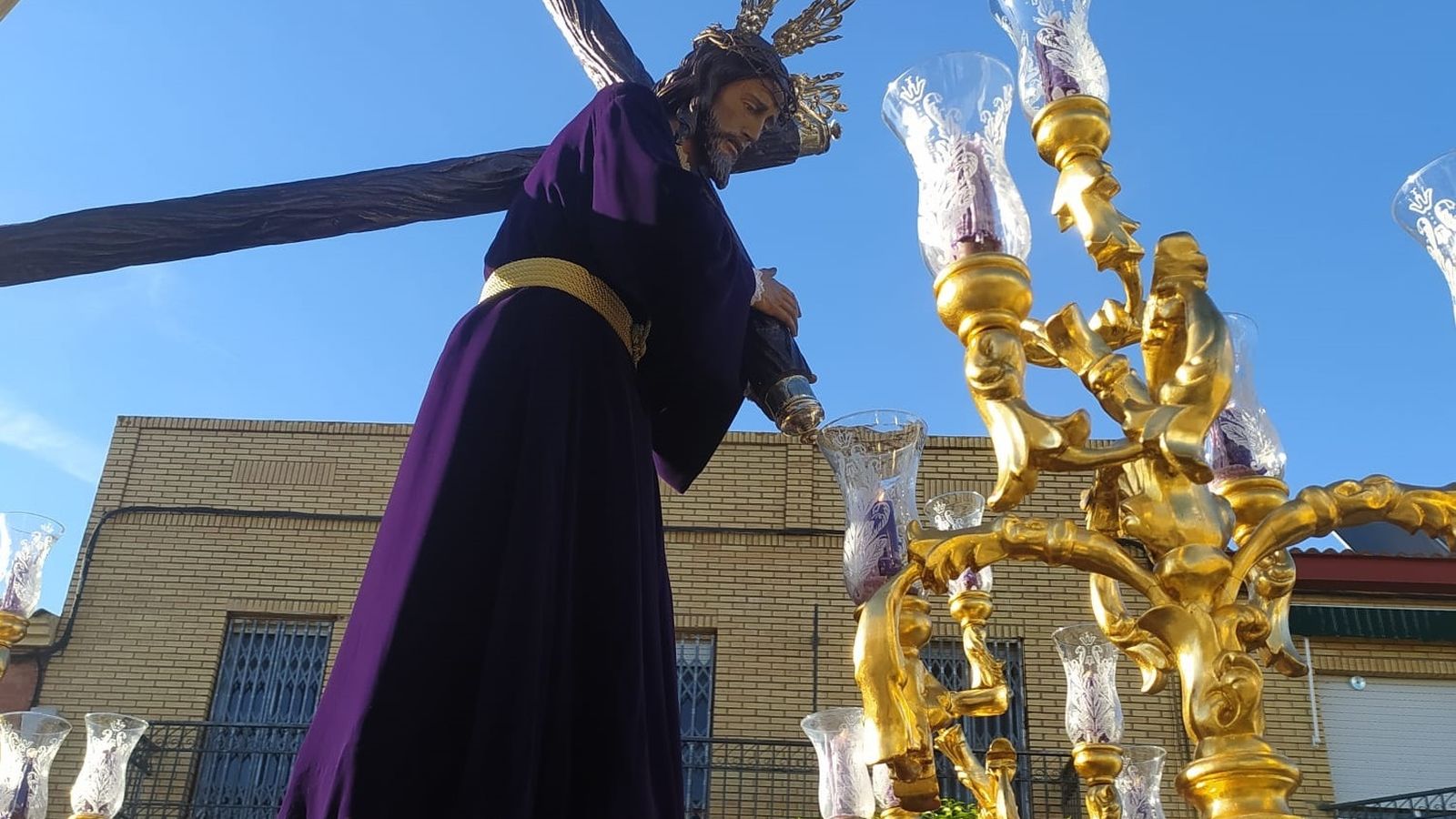 El Señor de Clarines, este Domingo de Ramos.