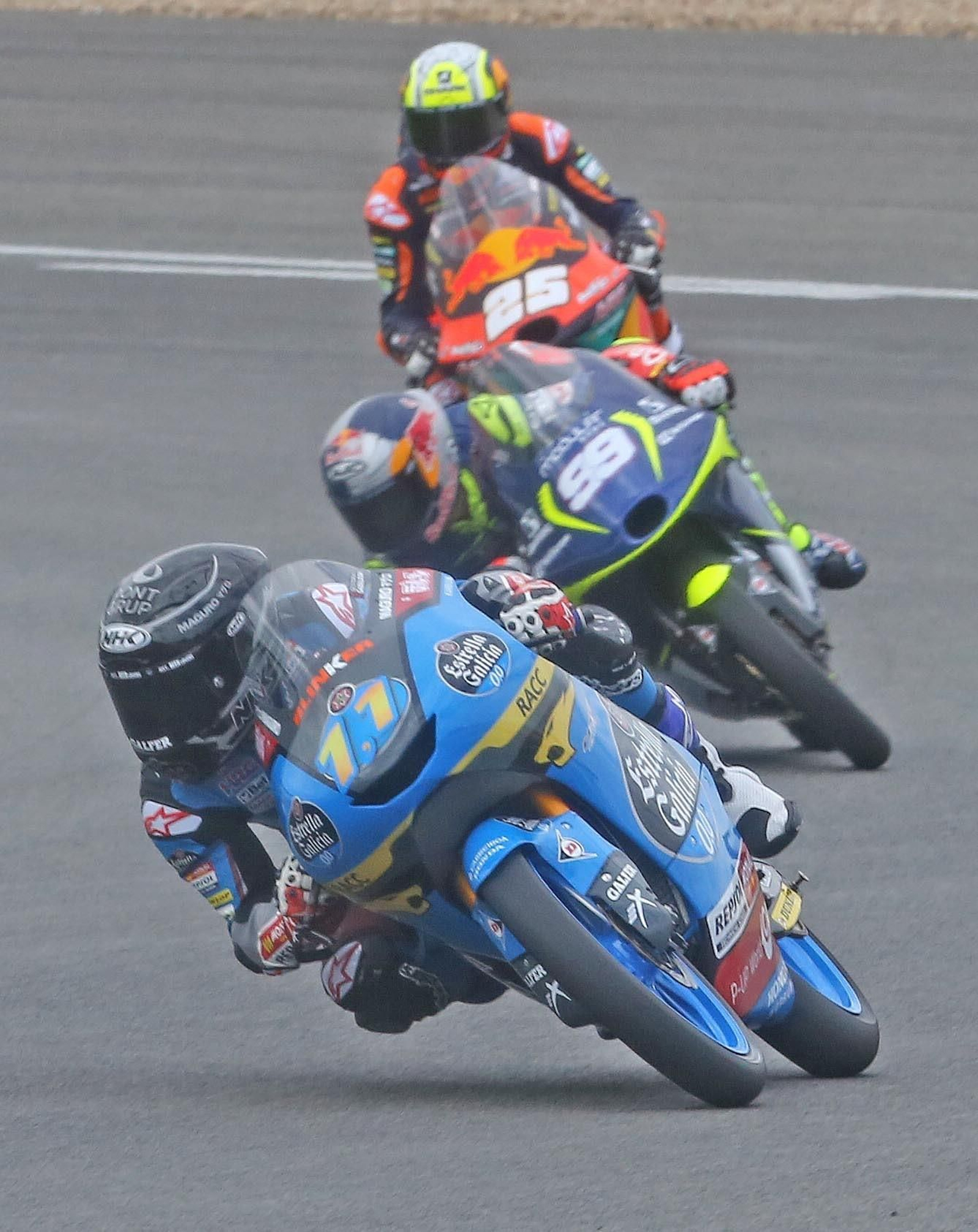 Entrenamientos de Moto2 y Moto3 en el Circuito de Jerez