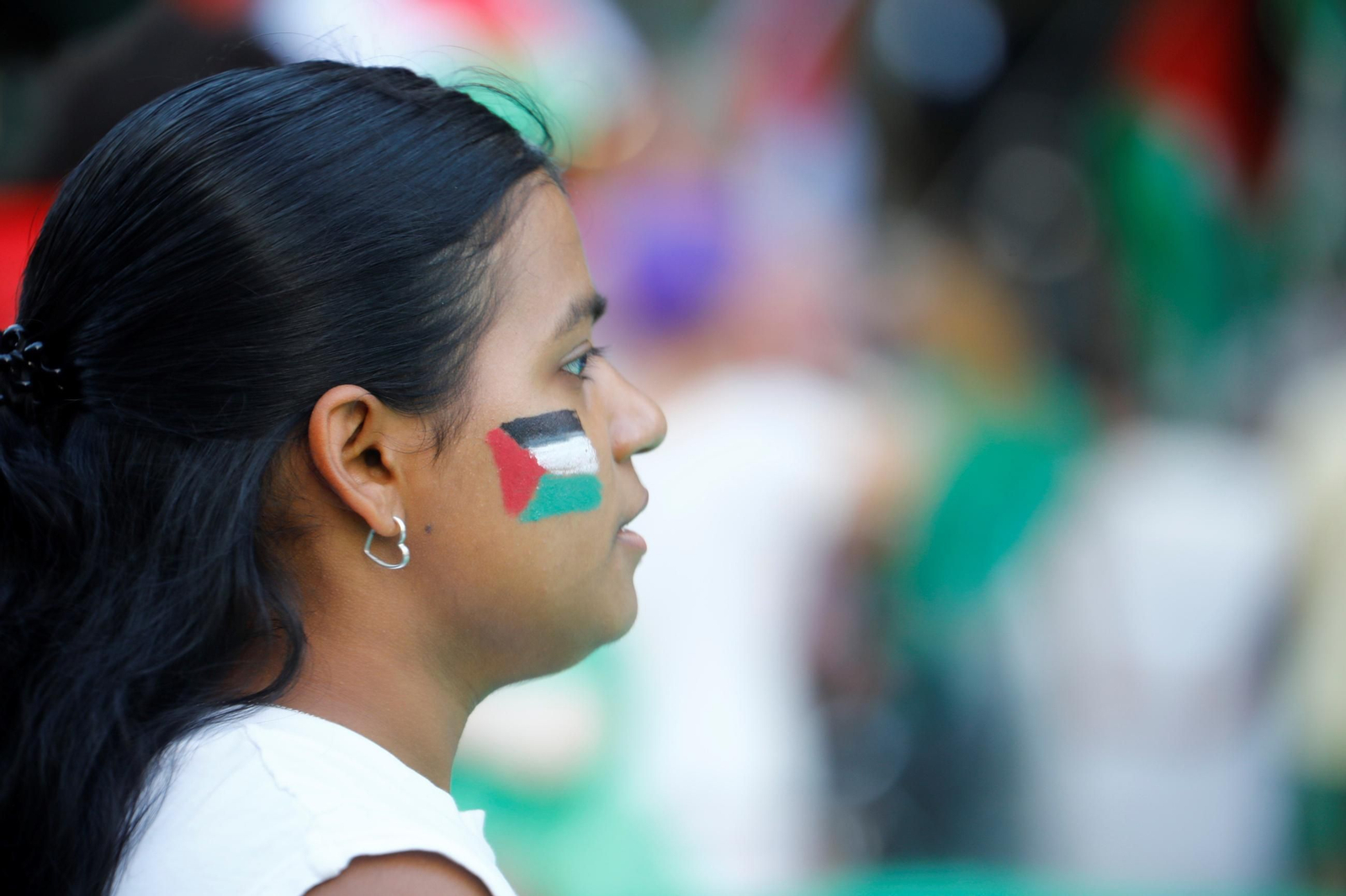 Las imágenes de la manifestación de Córdoba por Gaza