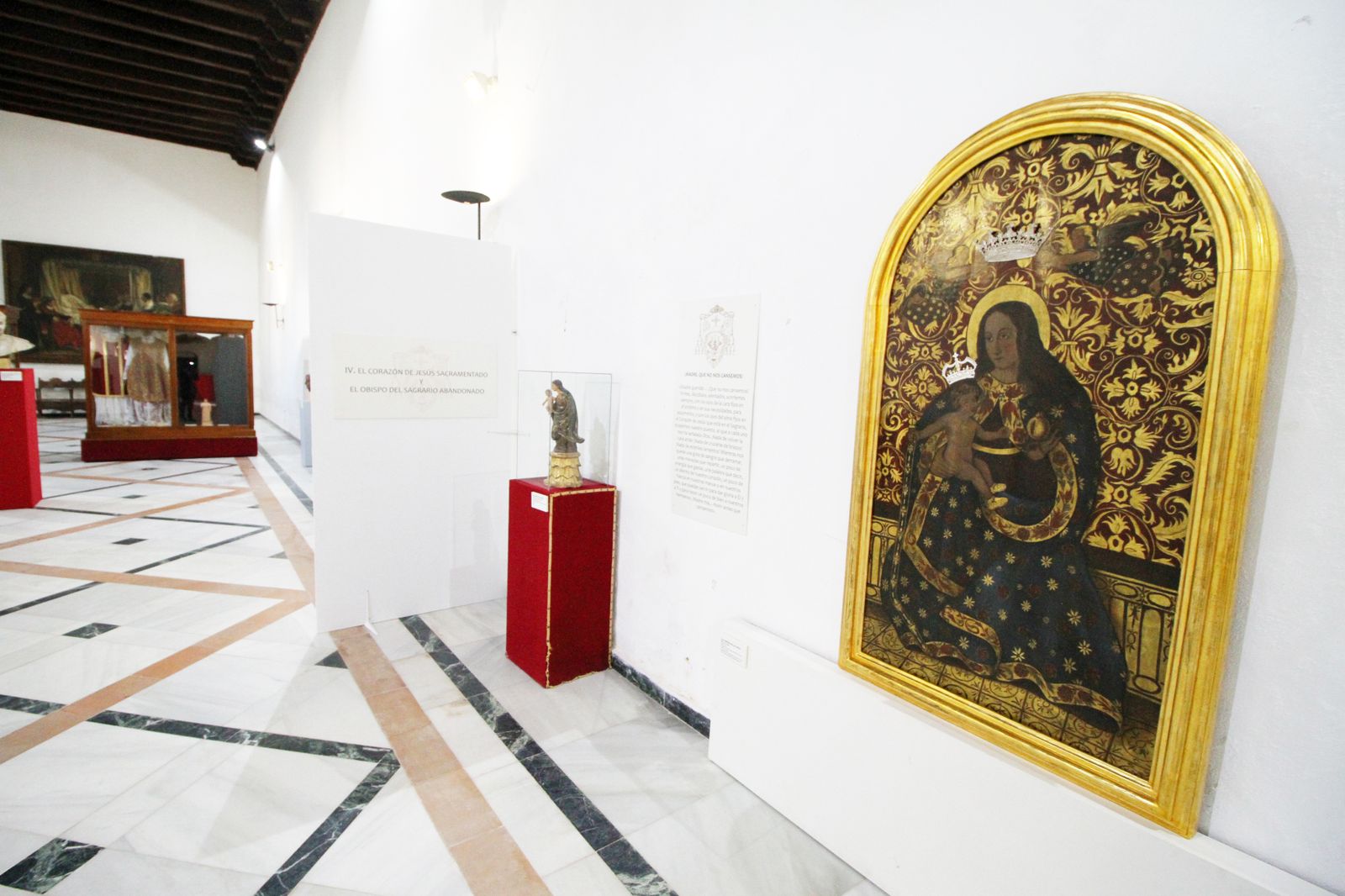 La inauguración de la exposición 'Arcipreste de Huelva, San Manuel González', en imágenes