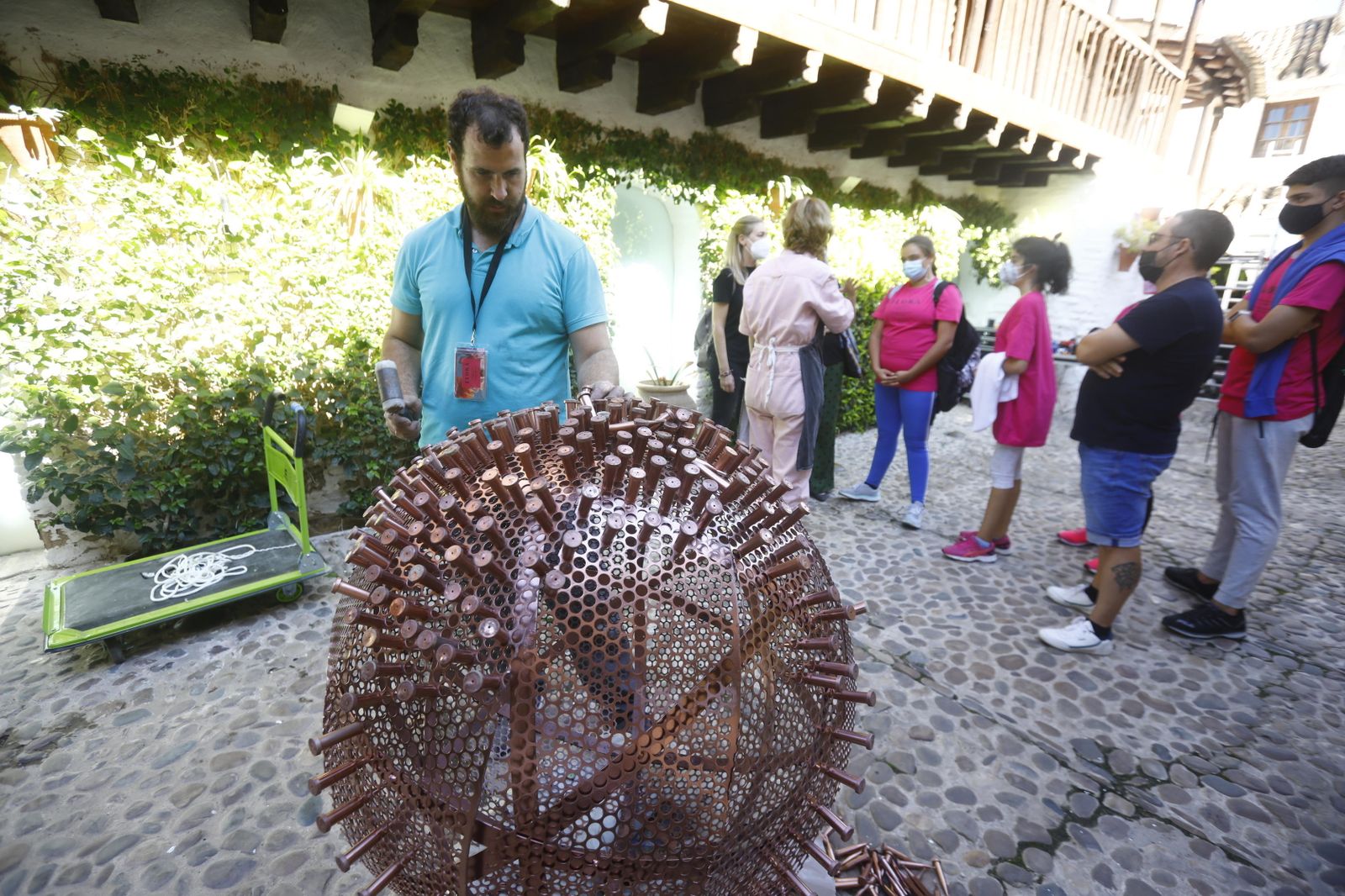 El montaje del Festival Flora, en imágenes