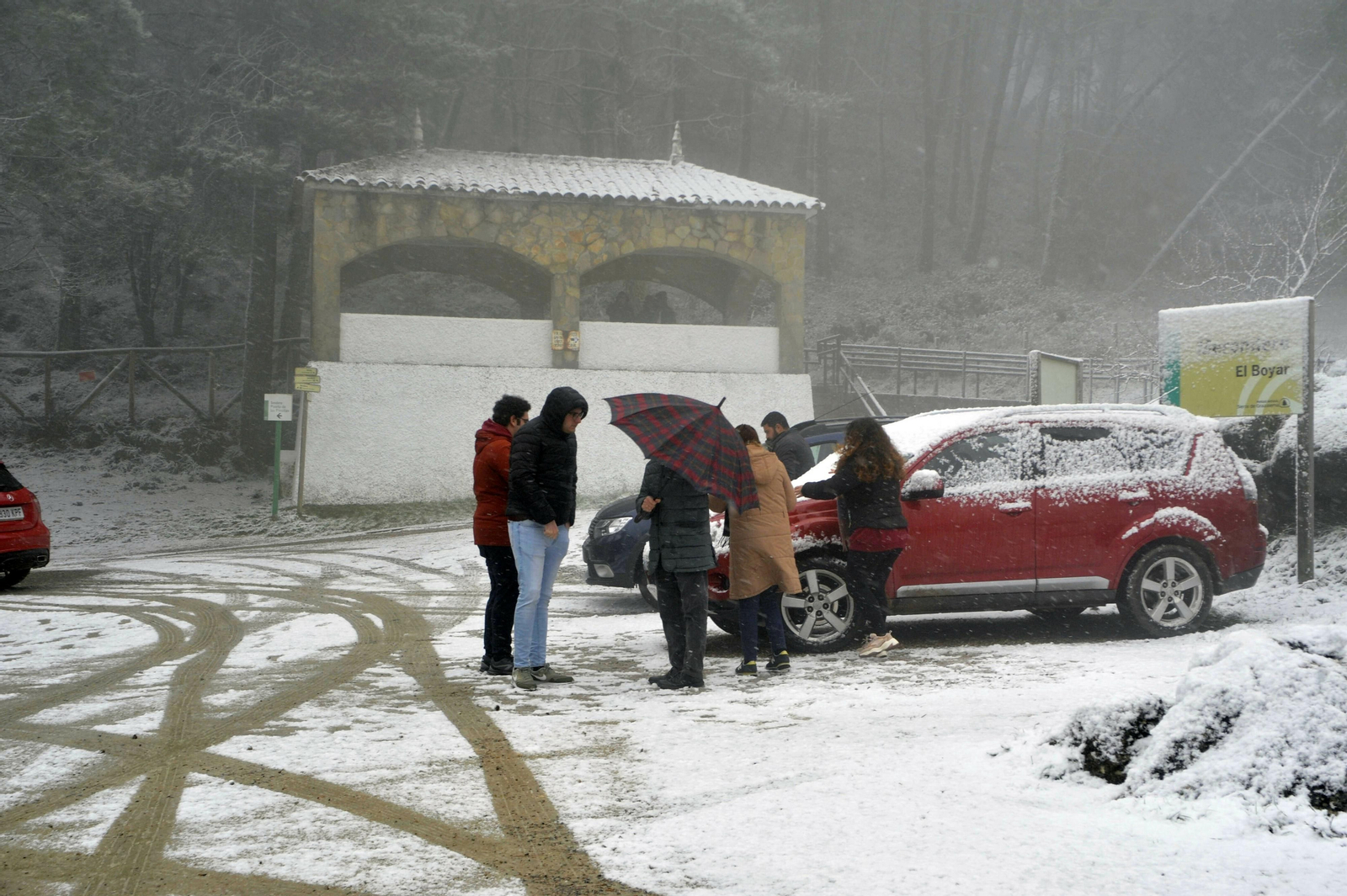 Nieve en Grazalema