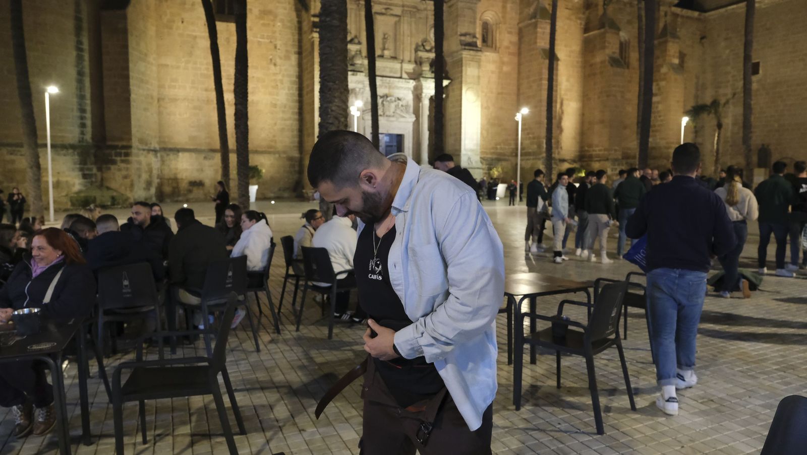 Las fotos del ensayo de Estudiantes para la Semana Santa de Almería 2026