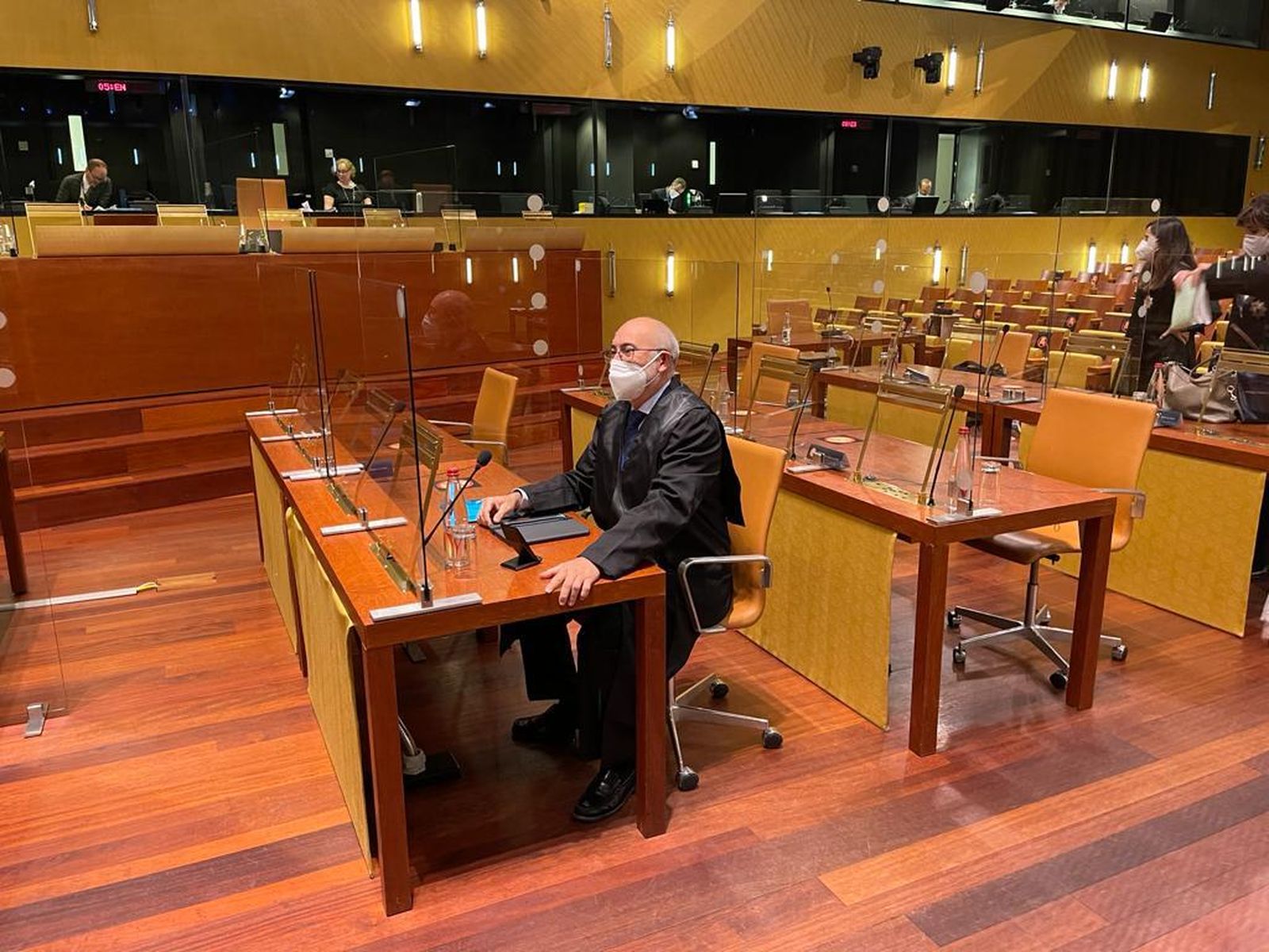 Manuel Pérez Peña se dirige al Tribunal de Luxemburgo